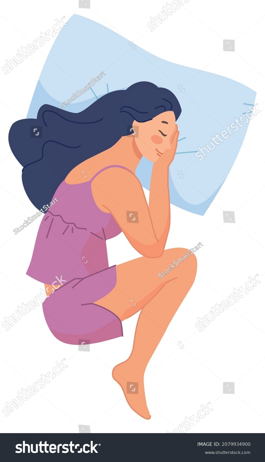 667 Woman fetal position Images, Stock Photos & Vectors | Shutterstock