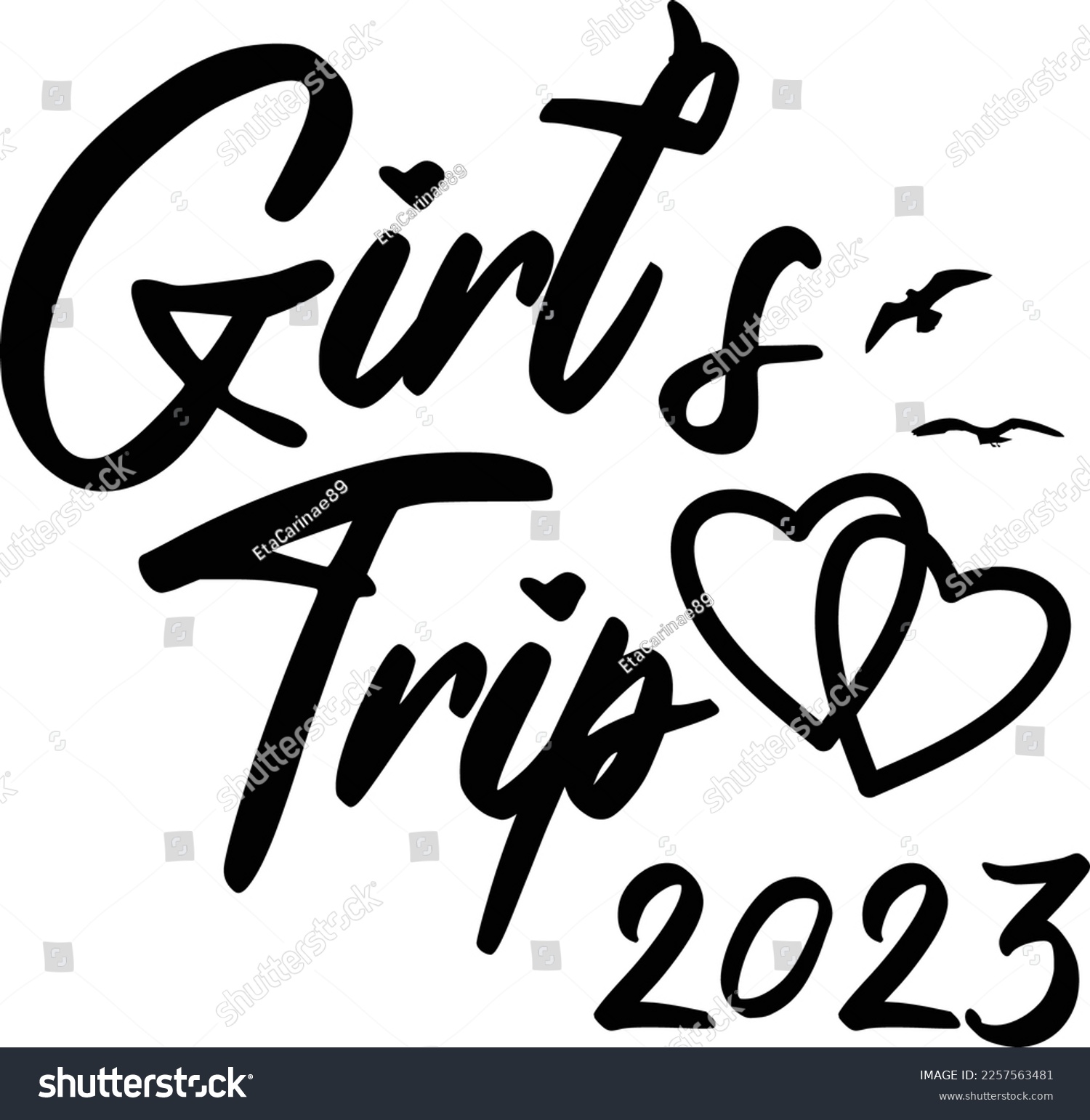 SVG of Girl's trip 2023 Clipart, Girl's trip 2023 svg