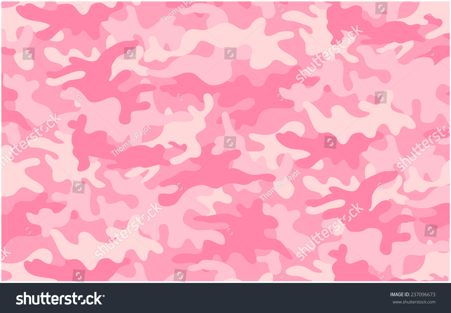 Girly Camo Stock Vector Illustration 237096673 : Shutterstock