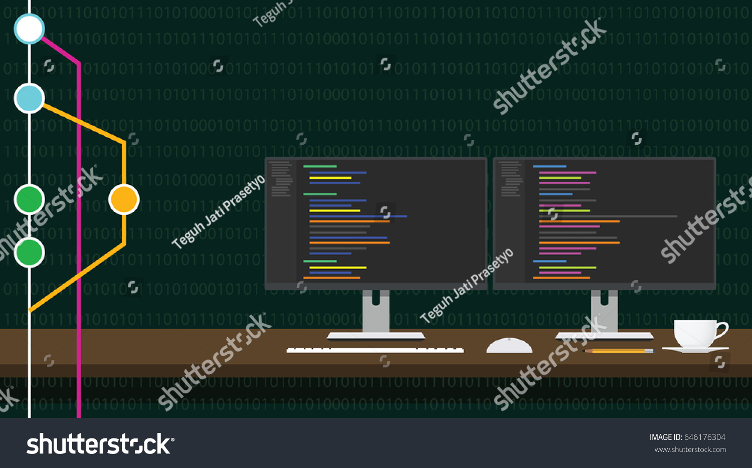 Merge code : 133 images, photos et images vectorielles de stock ...