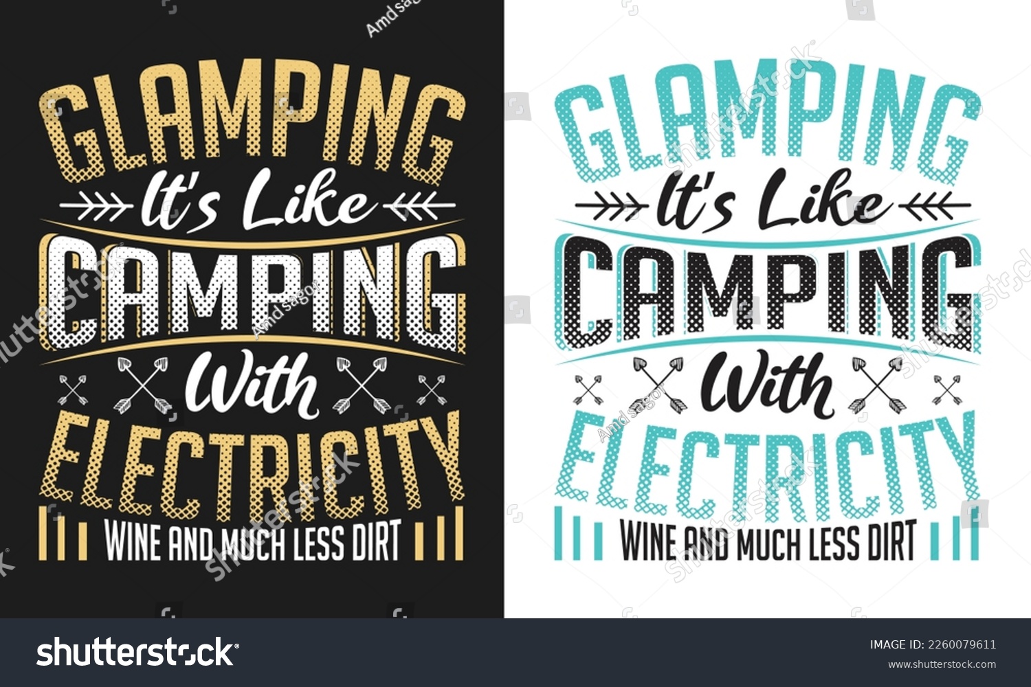 SVG of GLAMPING ITS LIKE CAMPING DESIGN svg