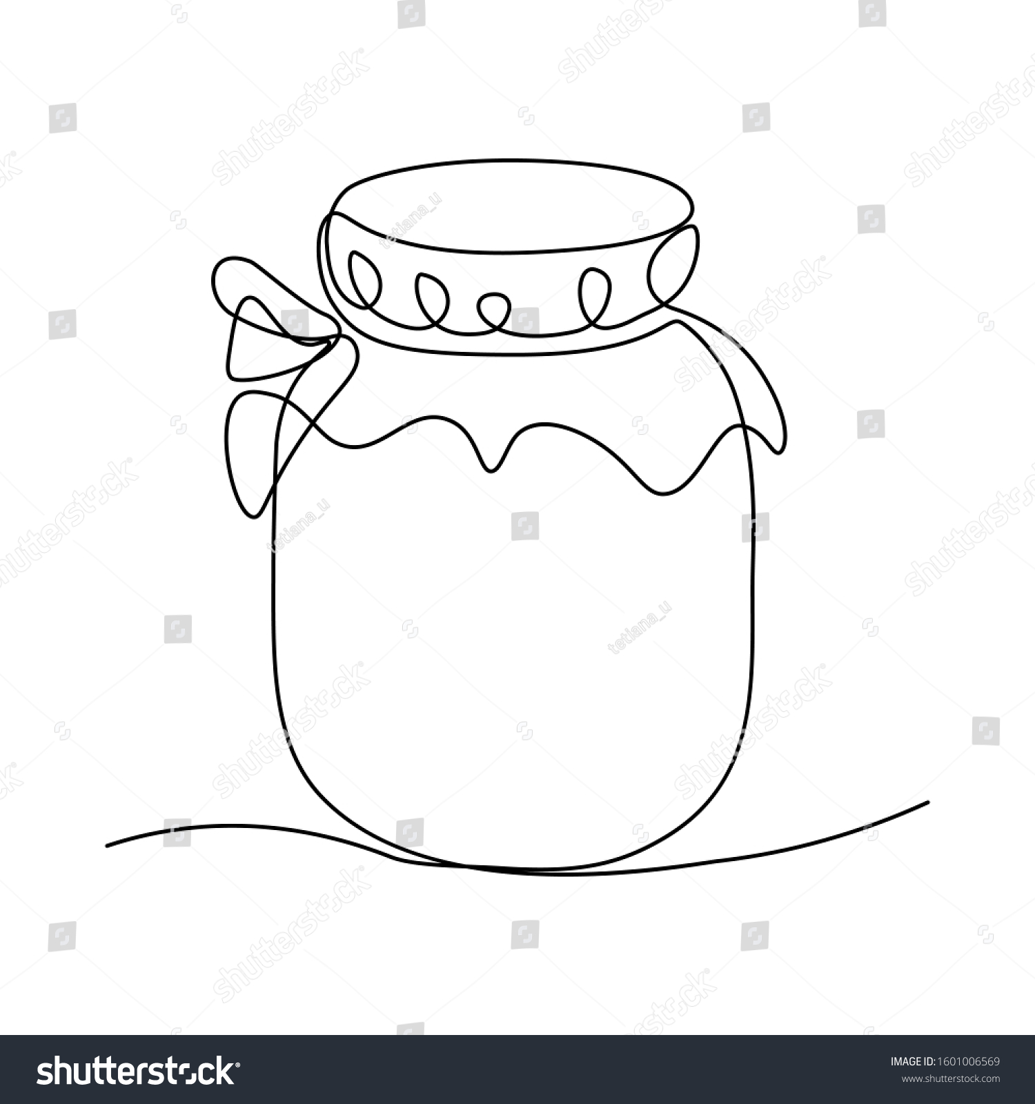 505 Jelly jar line drawings Images, Stock Photos & Vectors | Shutterstock