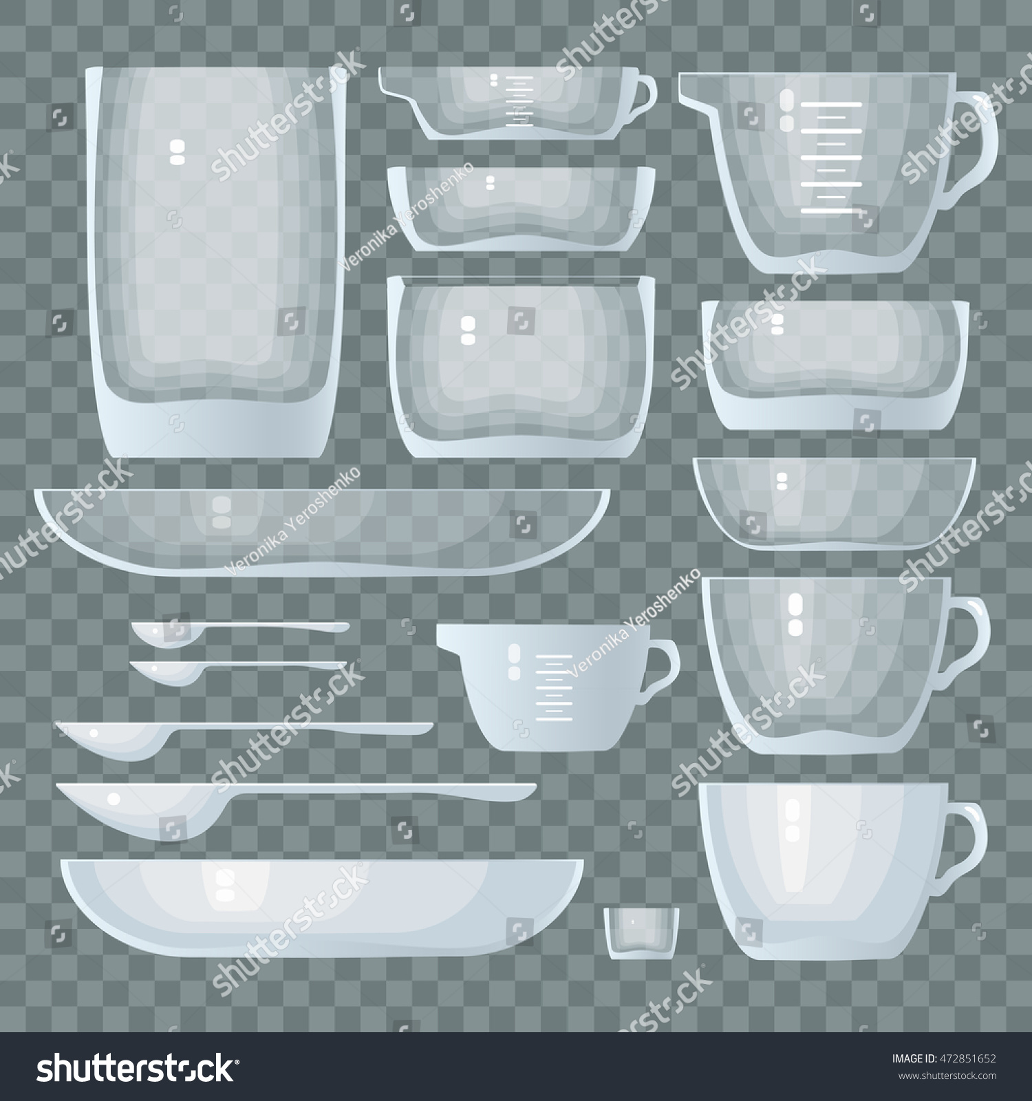 glass tableware