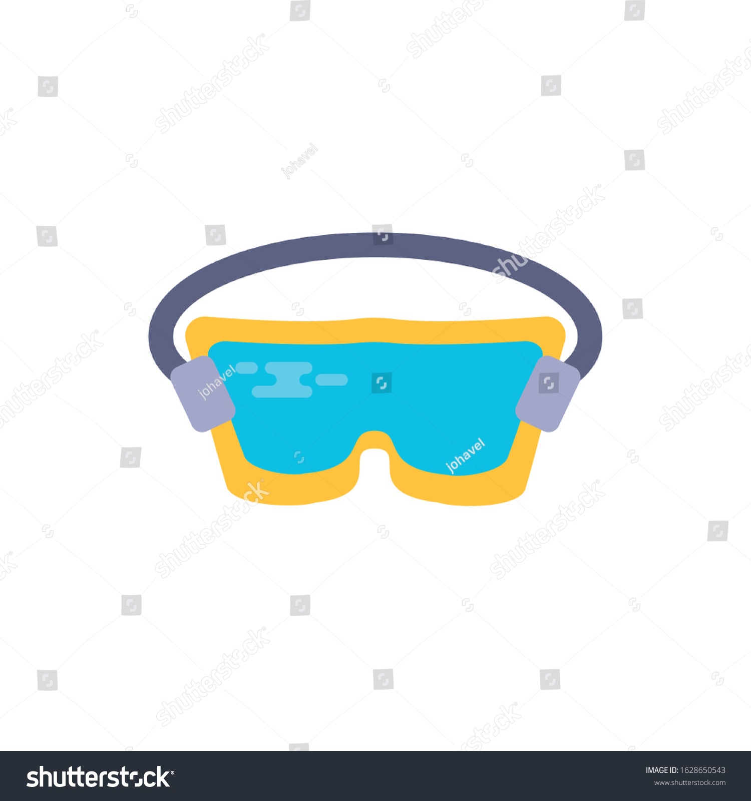 Glasses Design Construction Working Maintenance Workshop Stock Vector ...