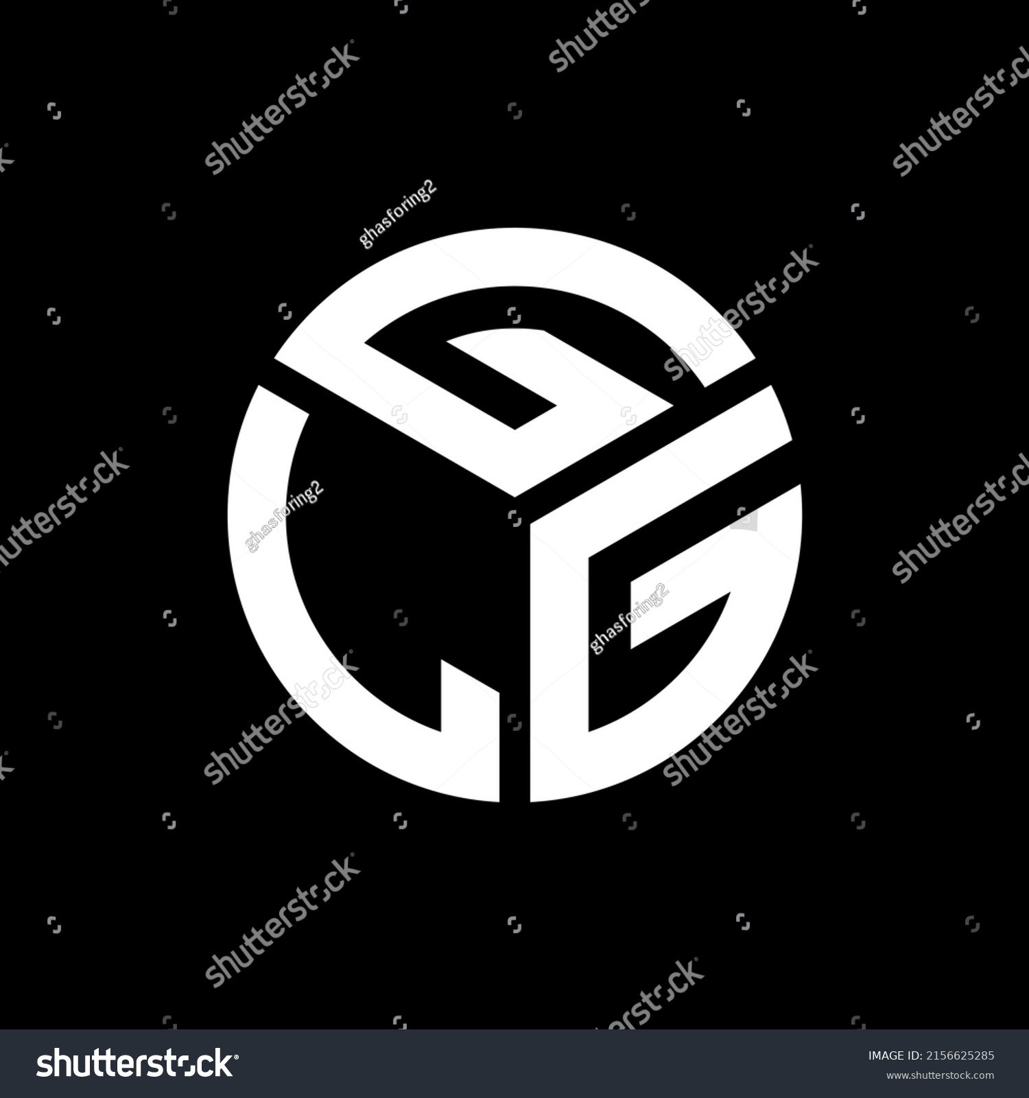 SVG of GLG letter logo design on black background. GLG creative initials letter logo concept. GLG letter design.
 svg