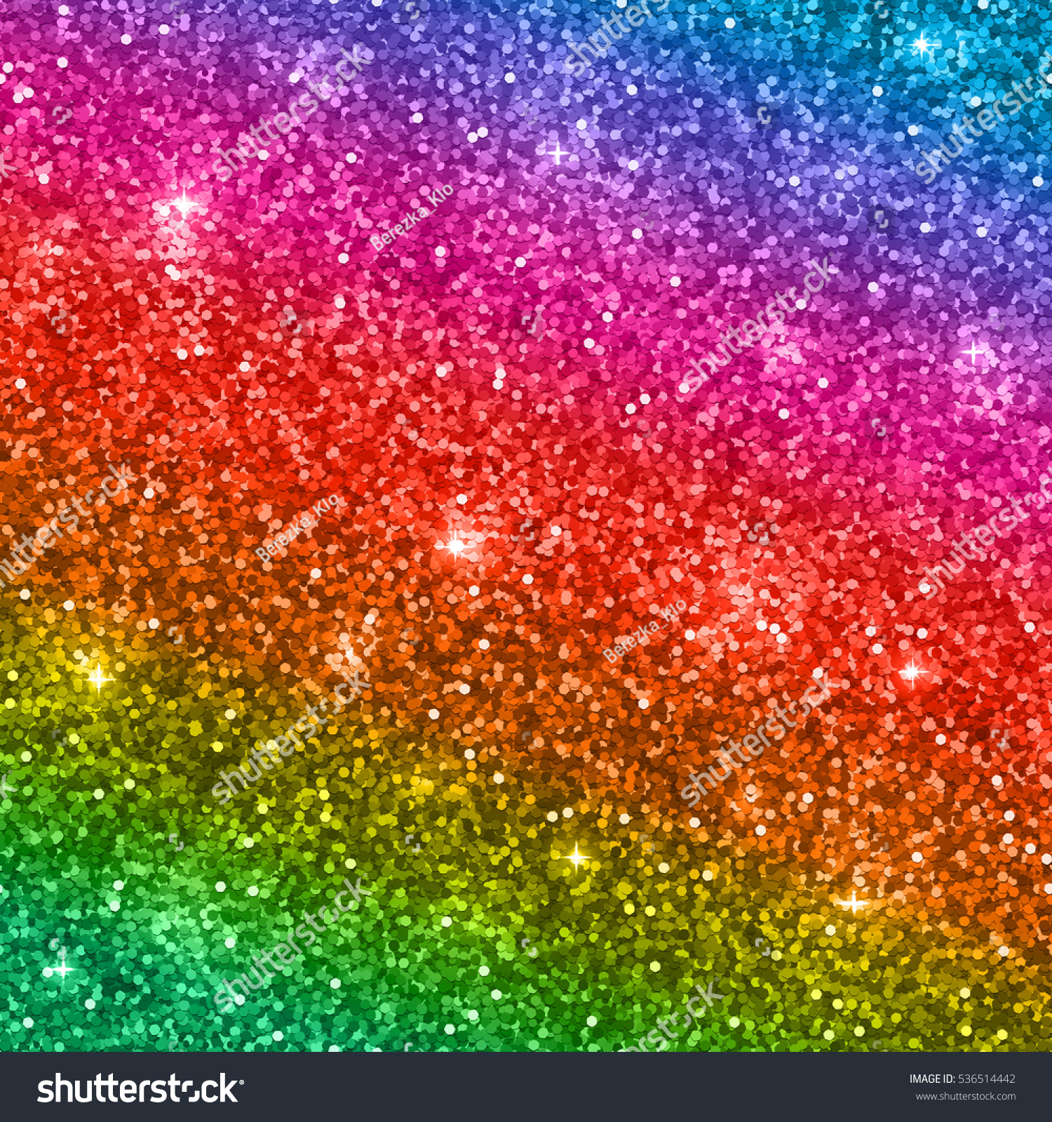 Glitter Background Shiny Sparkles Rainbow Colors Stock Vector 536514442 ...