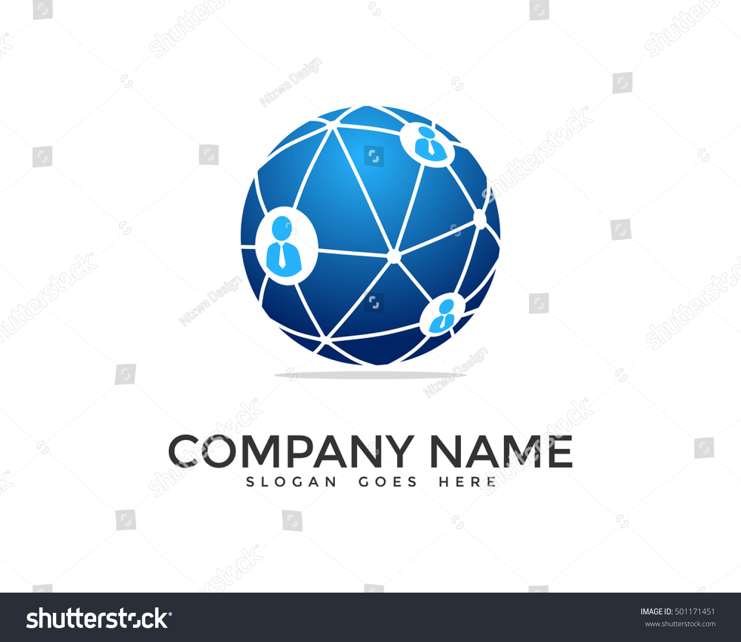 global people logo design template stock vector royalty global company logo design
