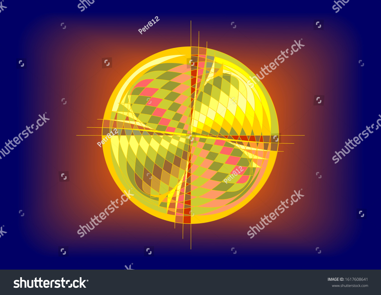 SVG of Global warming, symbolic illustration of a climate change, the stylized globe with airstreams svg