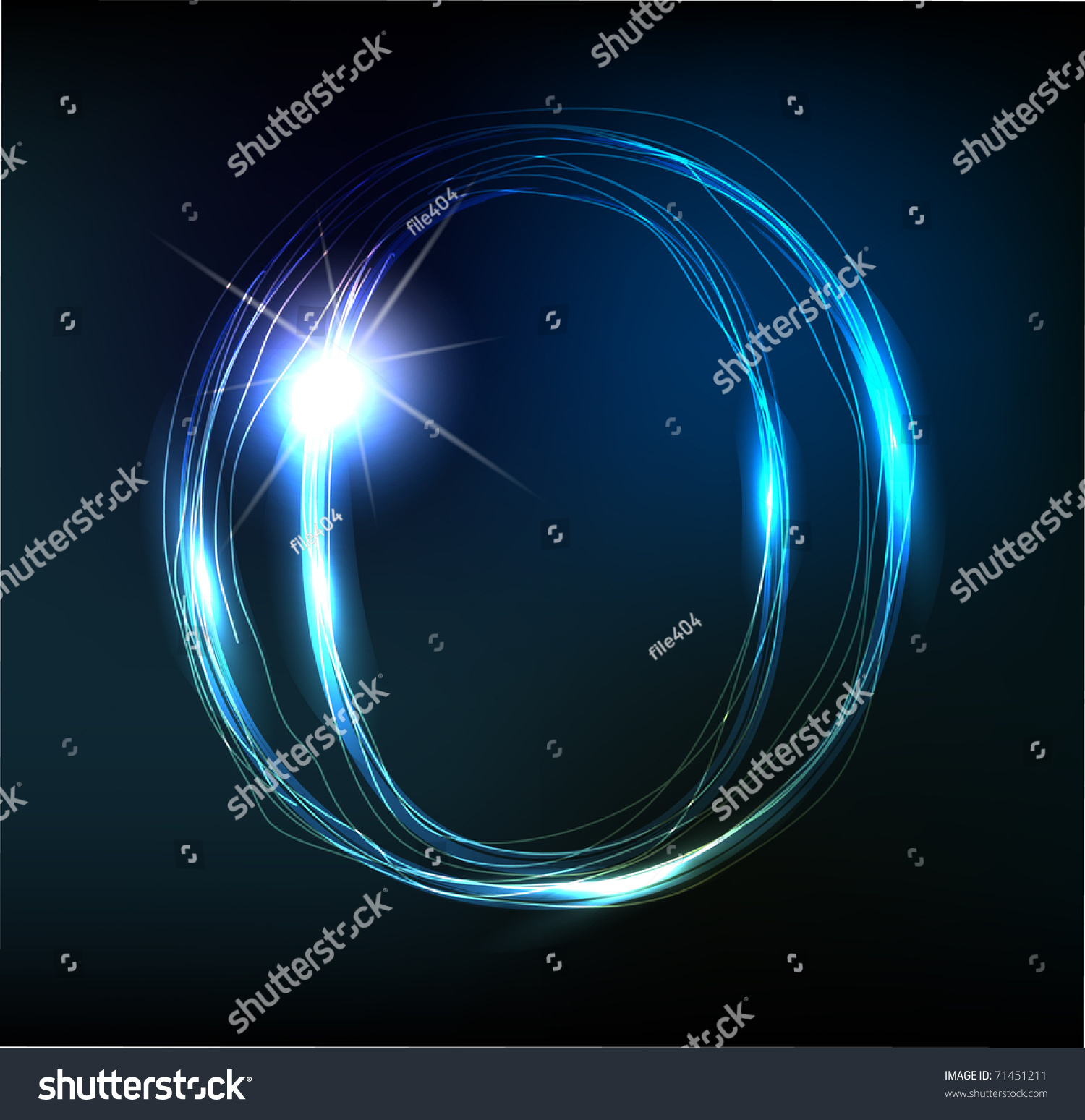 Glowing Neon Font. Shiny Letter O Stock Vector Illustration 71451211 ...