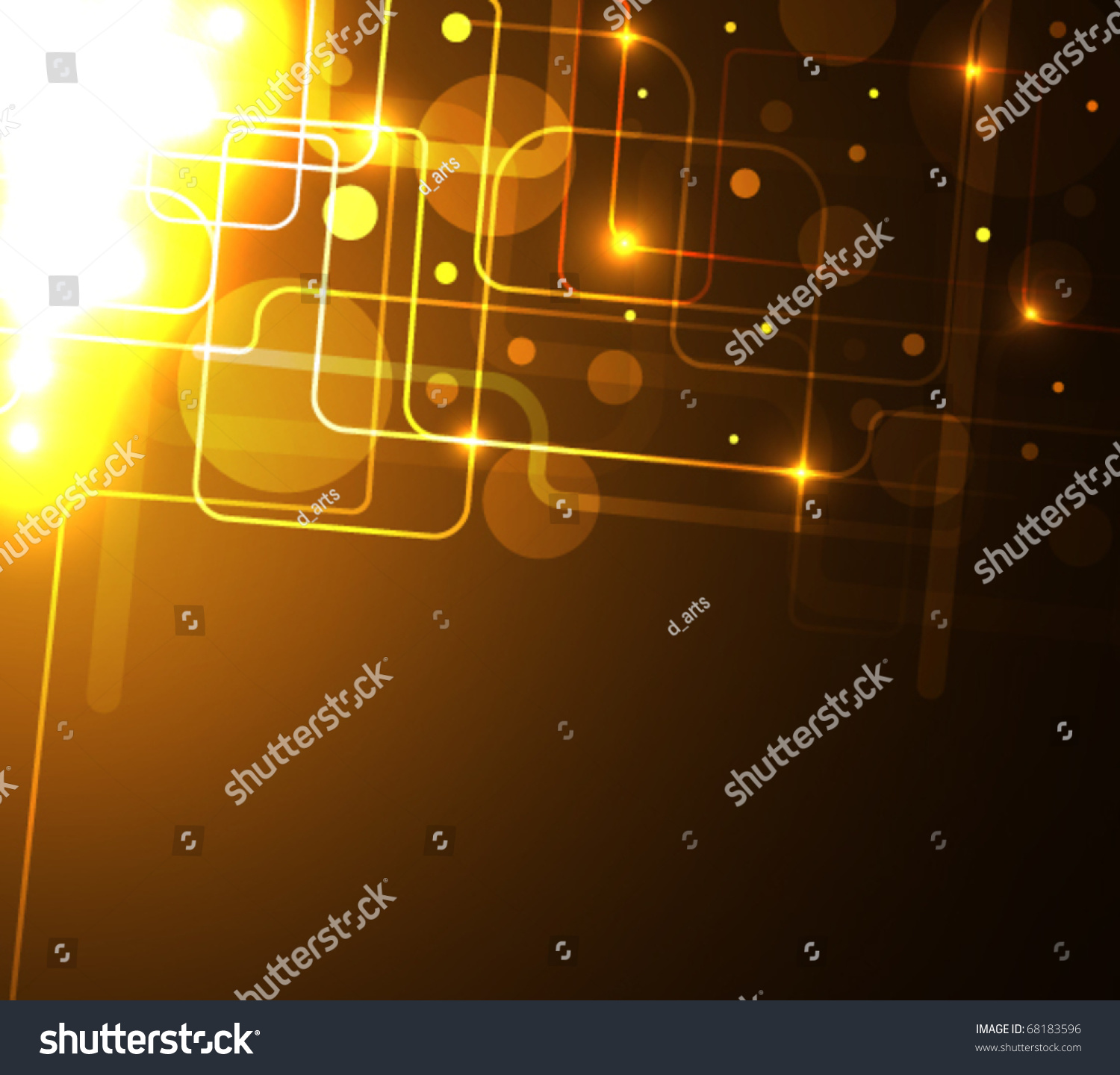 Glowing Technology Background,Eps10 Format Stock Vector Illustration ...