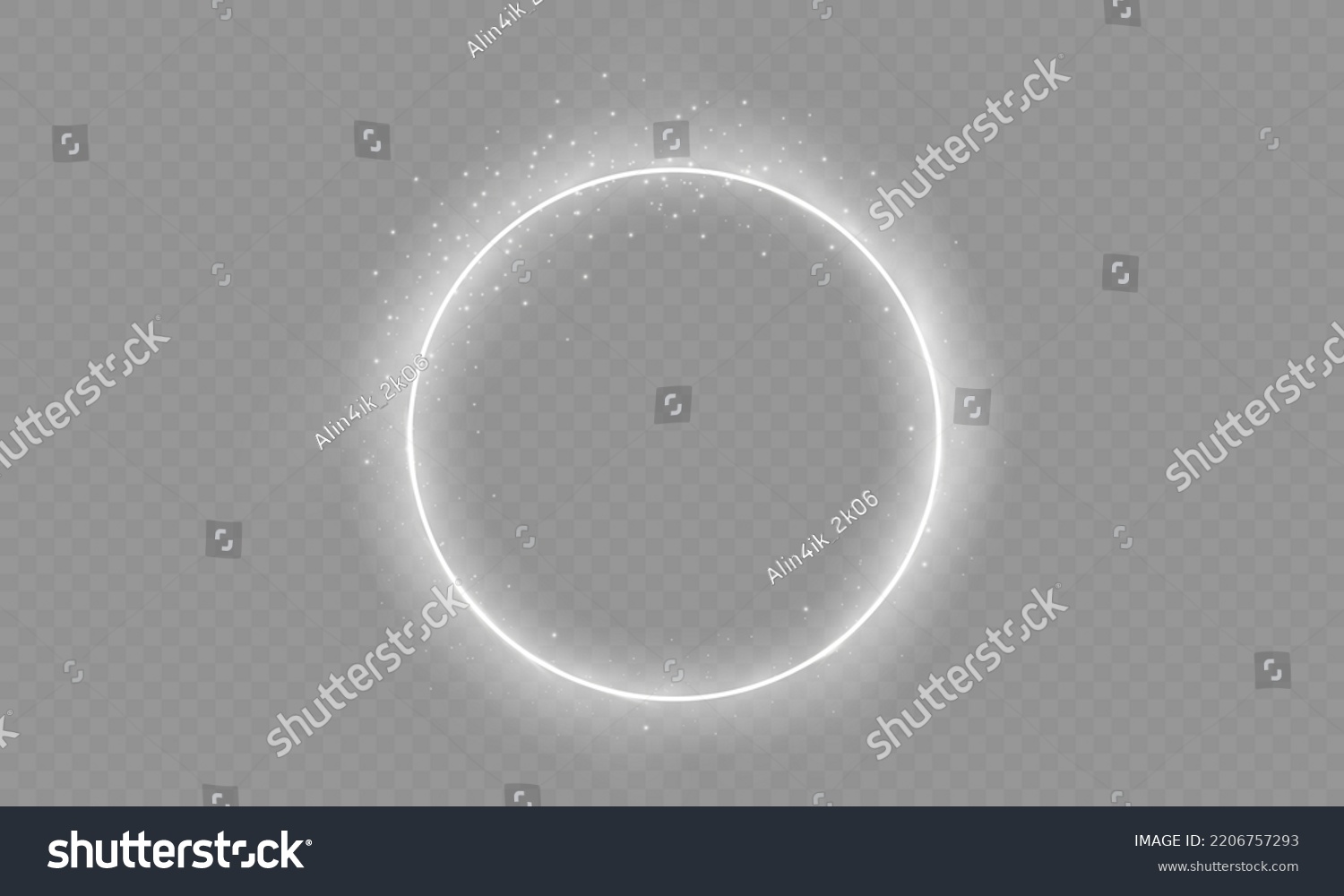 SVG of Glowing trail effect on transparent background. Modern magical magic circle with runes.Fire portal.Decor elements for a magic doctor, shaman, medium. svg