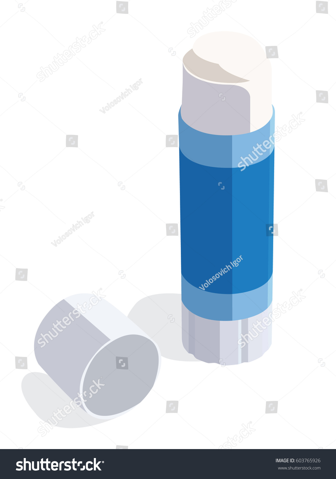 Glue Stick Vector Stock Vector (Royalty Free) 603765926 - Shutterstock