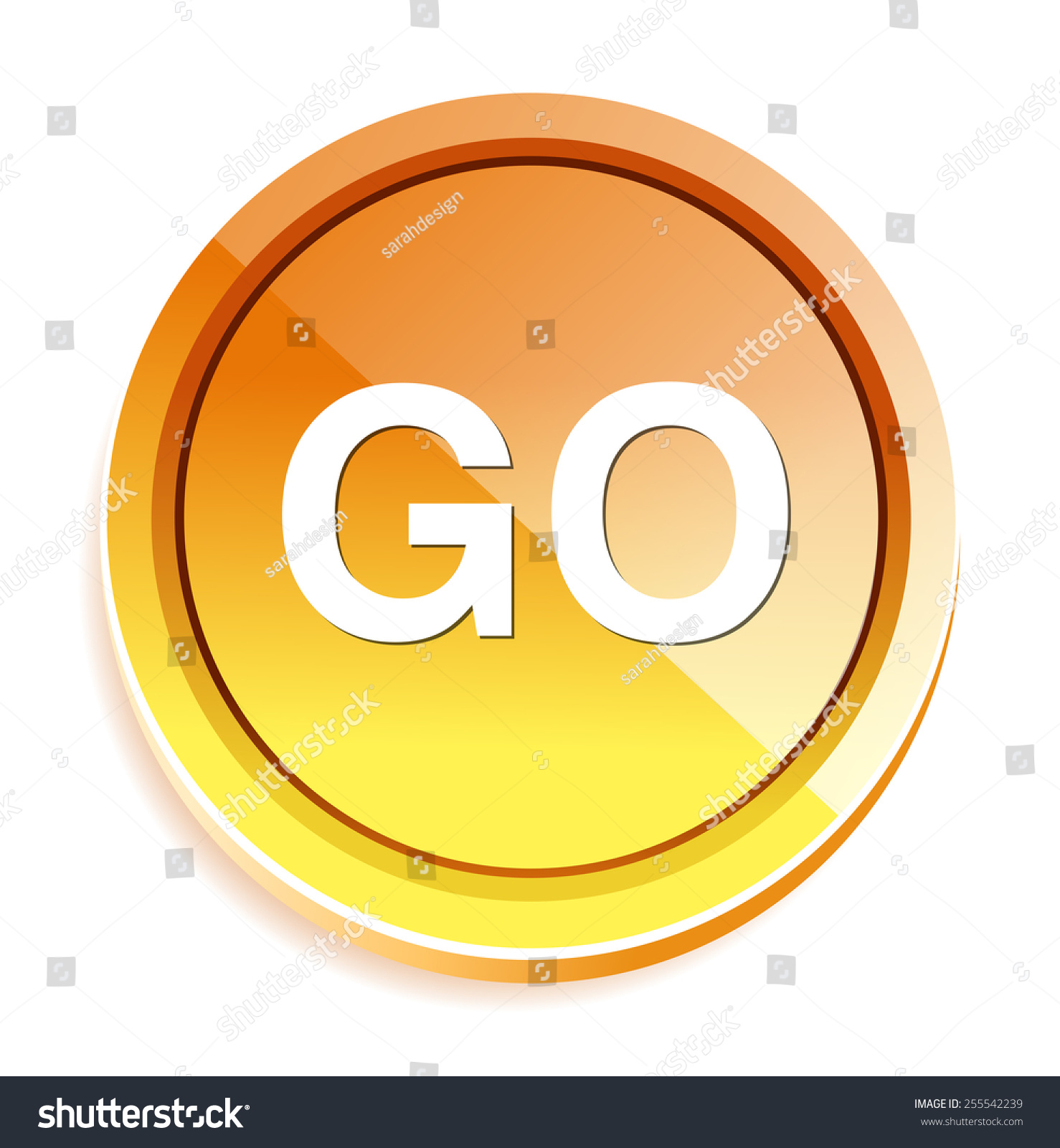 Go Icon Stock Vector (Royalty Free) 255542239 | Shutterstock