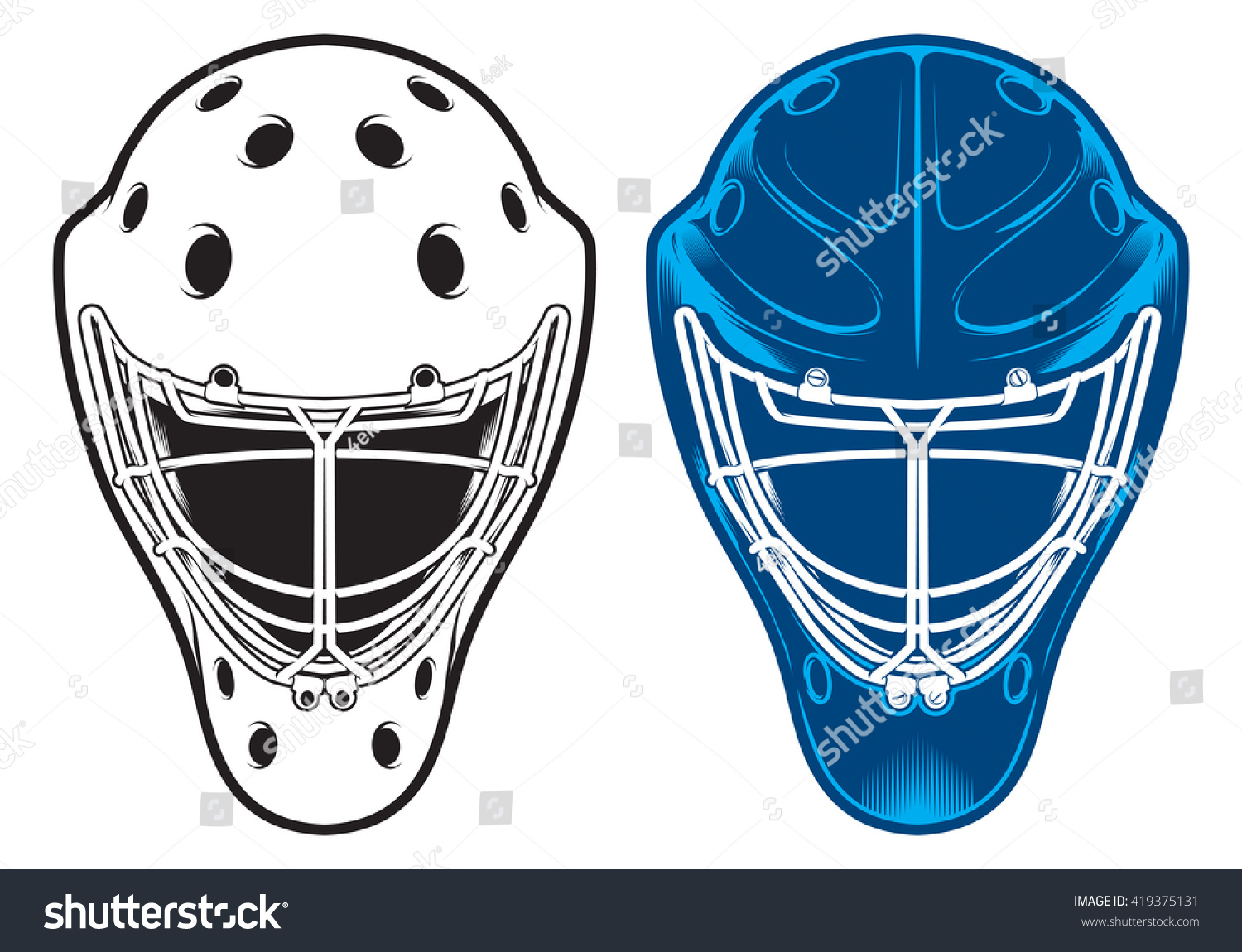 3,935 Hockey goalie mask Images, Stock Photos & Vectors | Shutterstock