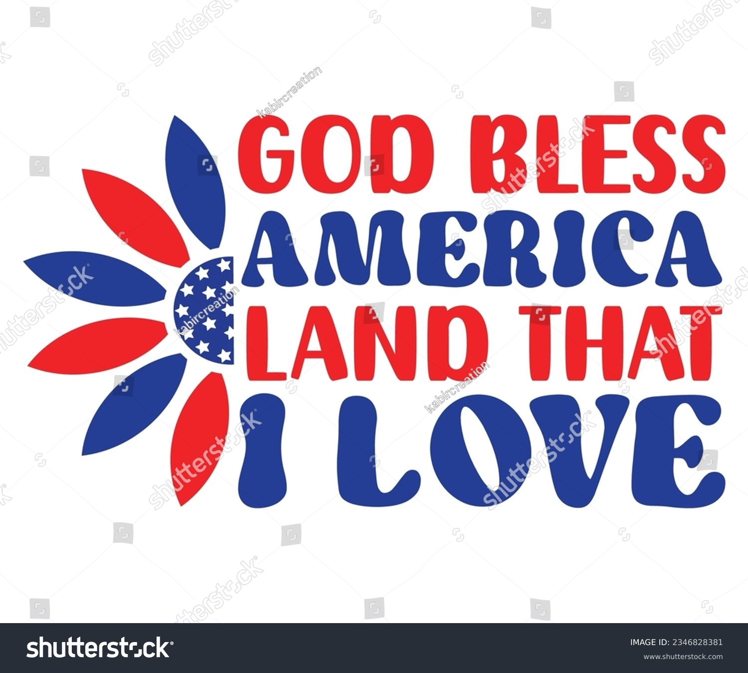 SVG of god bless america land  that i love svg, god bless t shart, america svg,
 Sunflower SVG, Commercial use svg