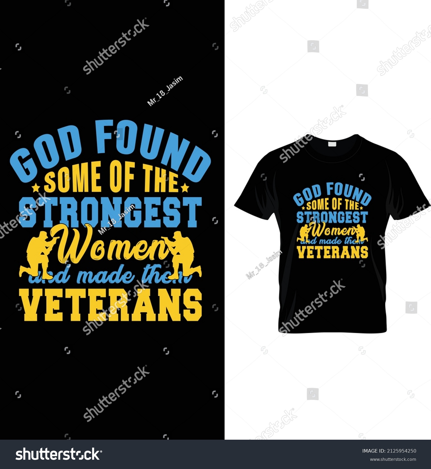 God Found Some Strongest Women Made Stock Vector Royalty Free