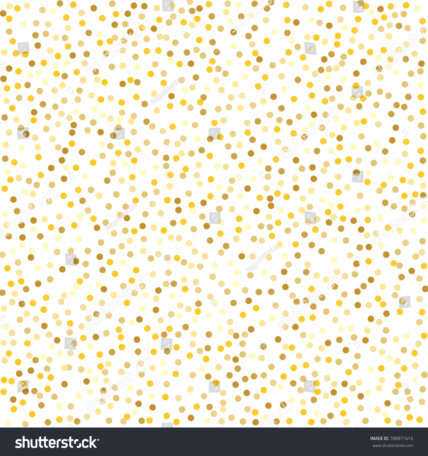 Gold Background Gold Circles On White Stock Vector (Royalty Free ...
