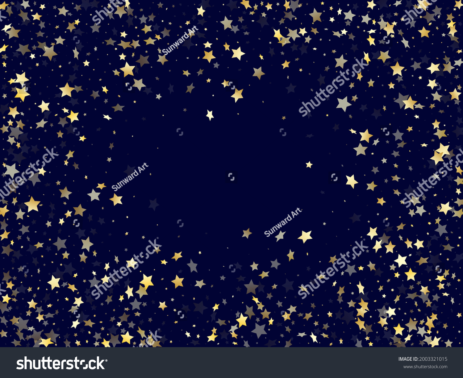 Gold Gradient Star Dust Sparkle Vector Stock Vector (Royalty Free ...