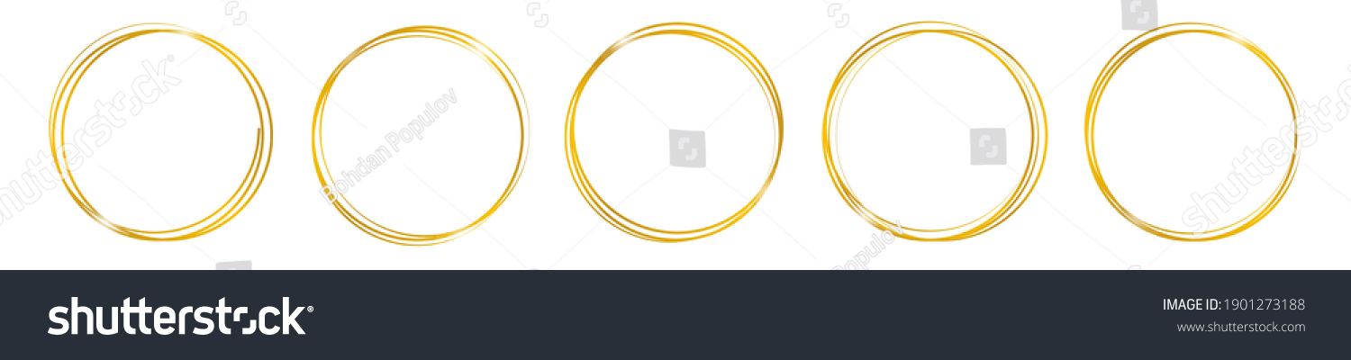 15,431 Black and gold circle outline Images, Stock Photos & Vectors