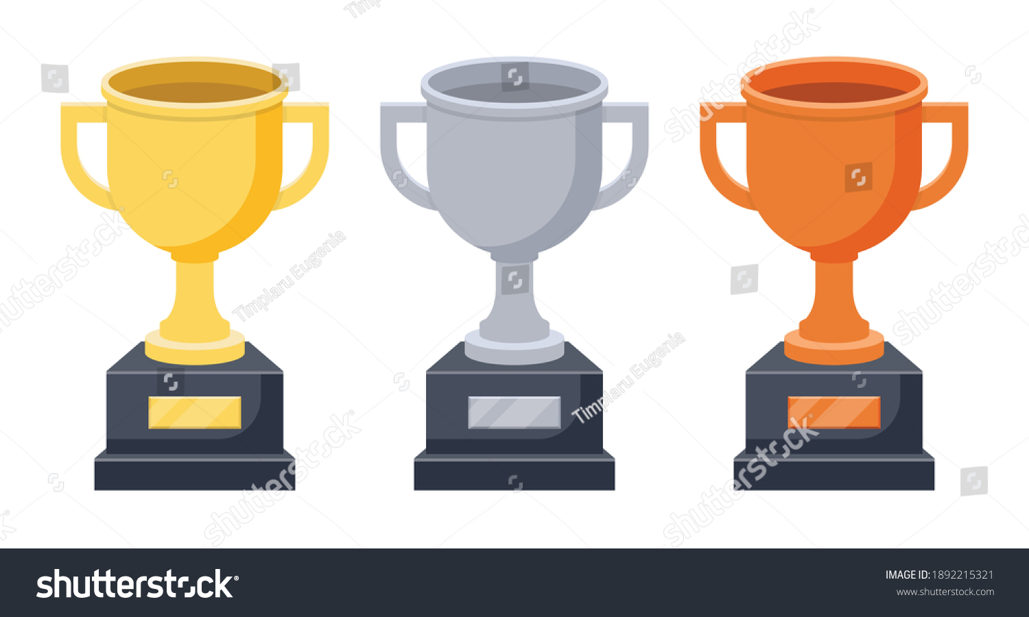 economy PU POOL mega star trophy free engraving gold silver bronze trophies 
