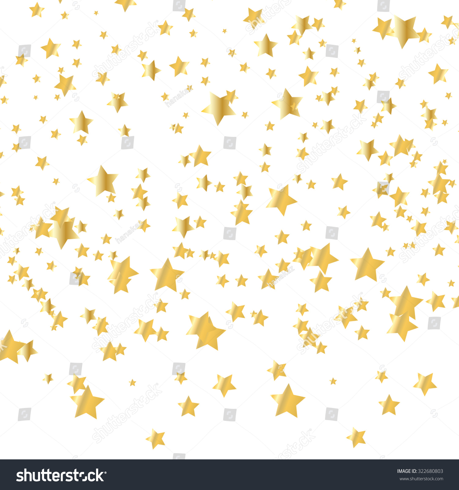 Gold Star Background Stock Vector Illustration 322680803 : Shutterstock