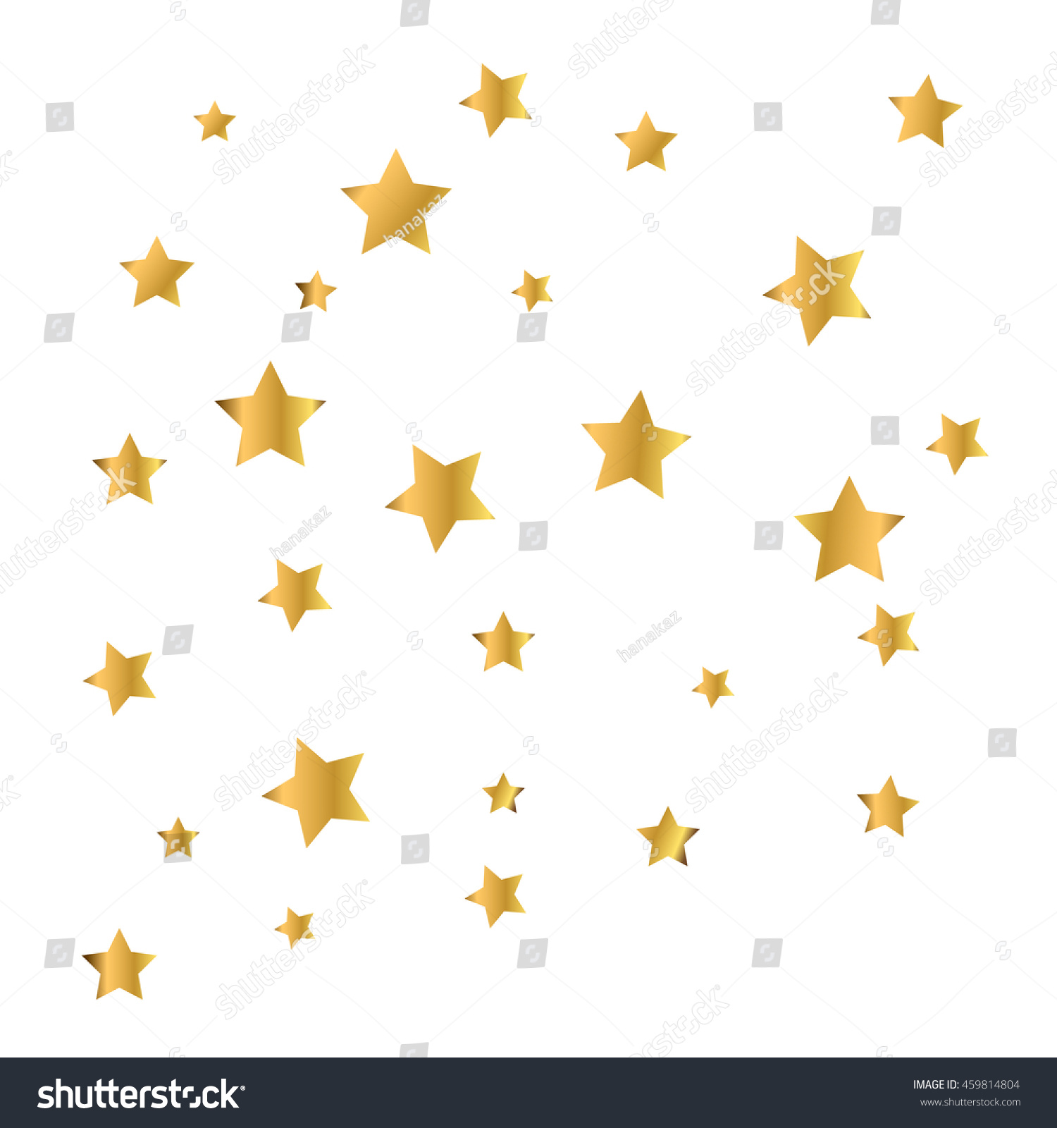 Gold Star Background Stock Vector (Royalty Free) 459814804