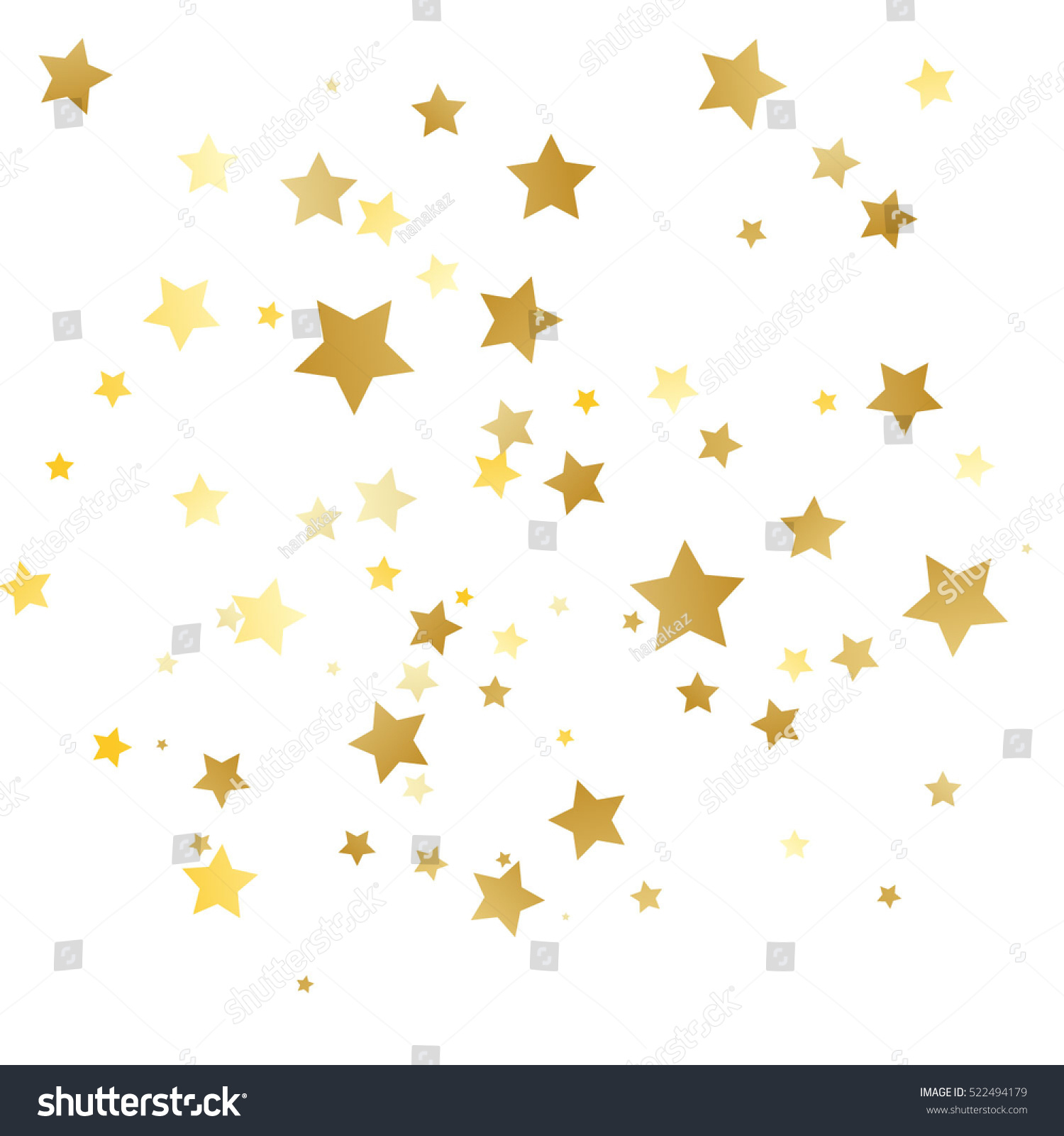 Gold Star Background Stock Vector (Royalty Free) 522494179 | Shutterstock