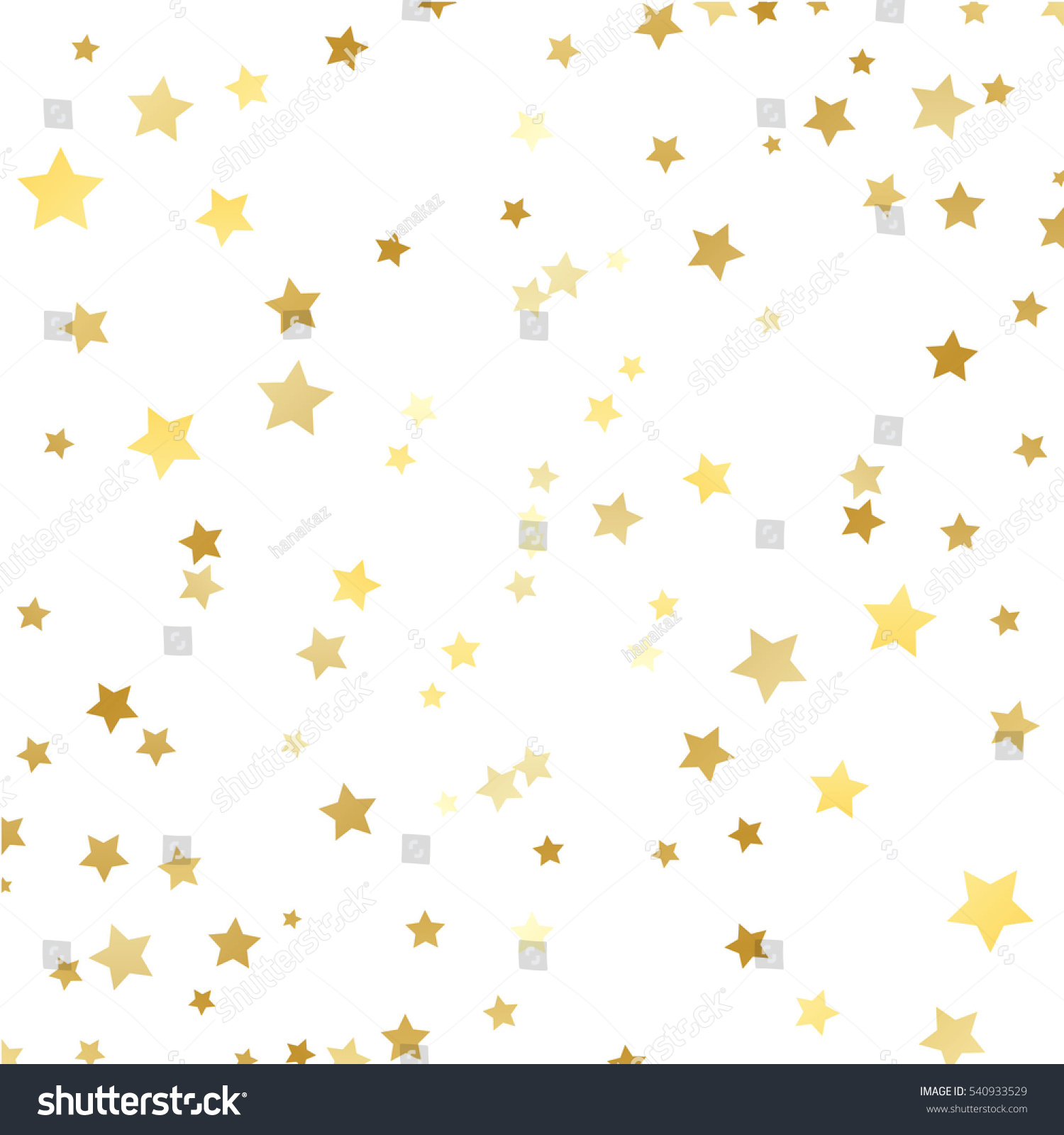 Gold Star Background Stock Vector 540933529 - Shutterstock