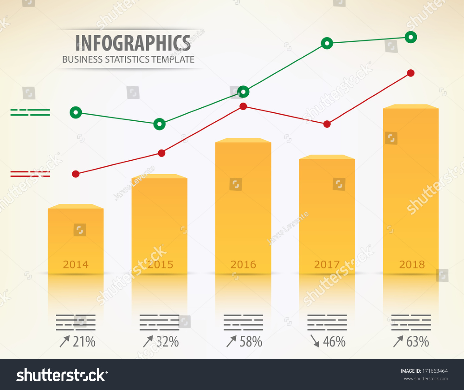 golden-diagram-two-different-point-charts-stock-vector-royalty-free