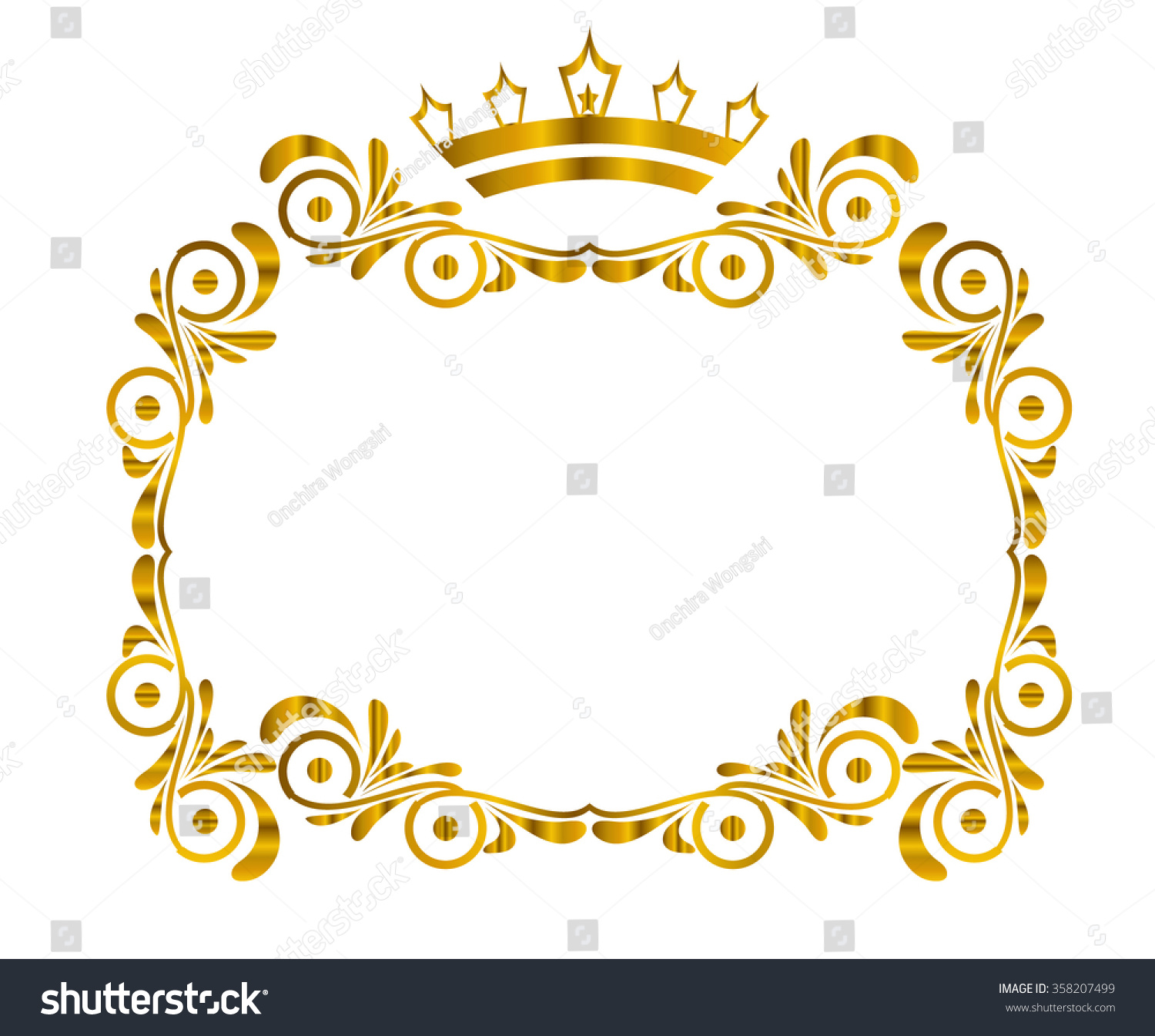 Free Crown Border Clip Art