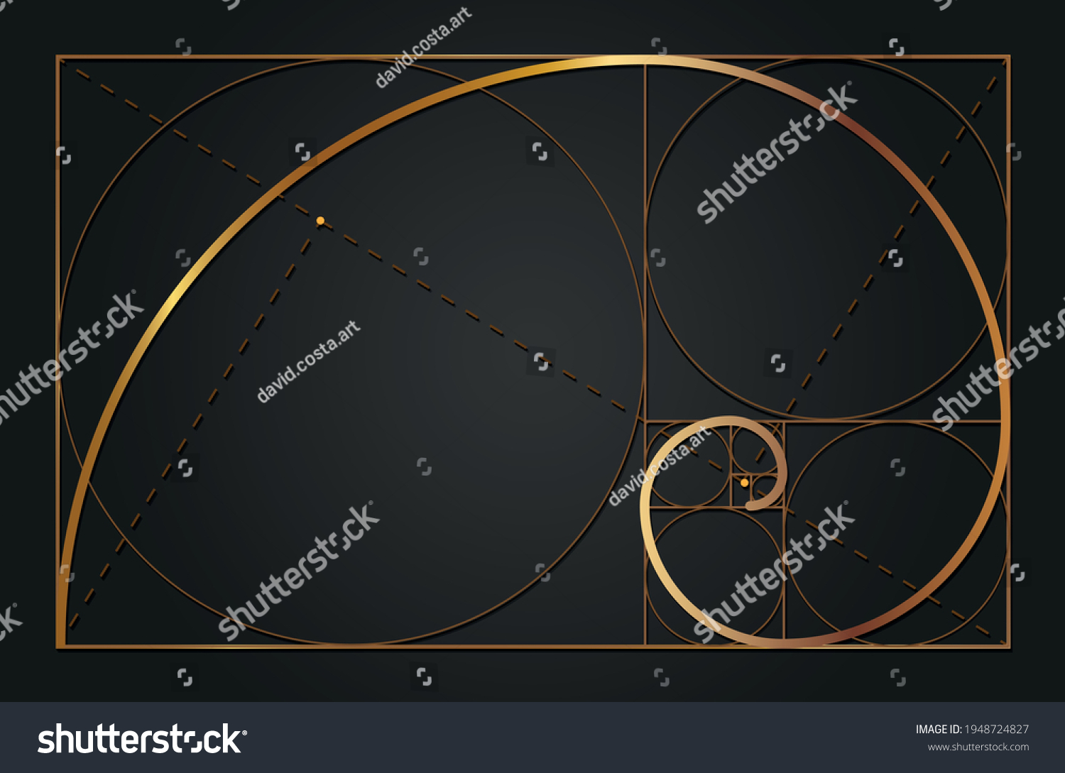 Golden Ratio Designed By Graphicdealer Connect Stock Vector (Royalty ...