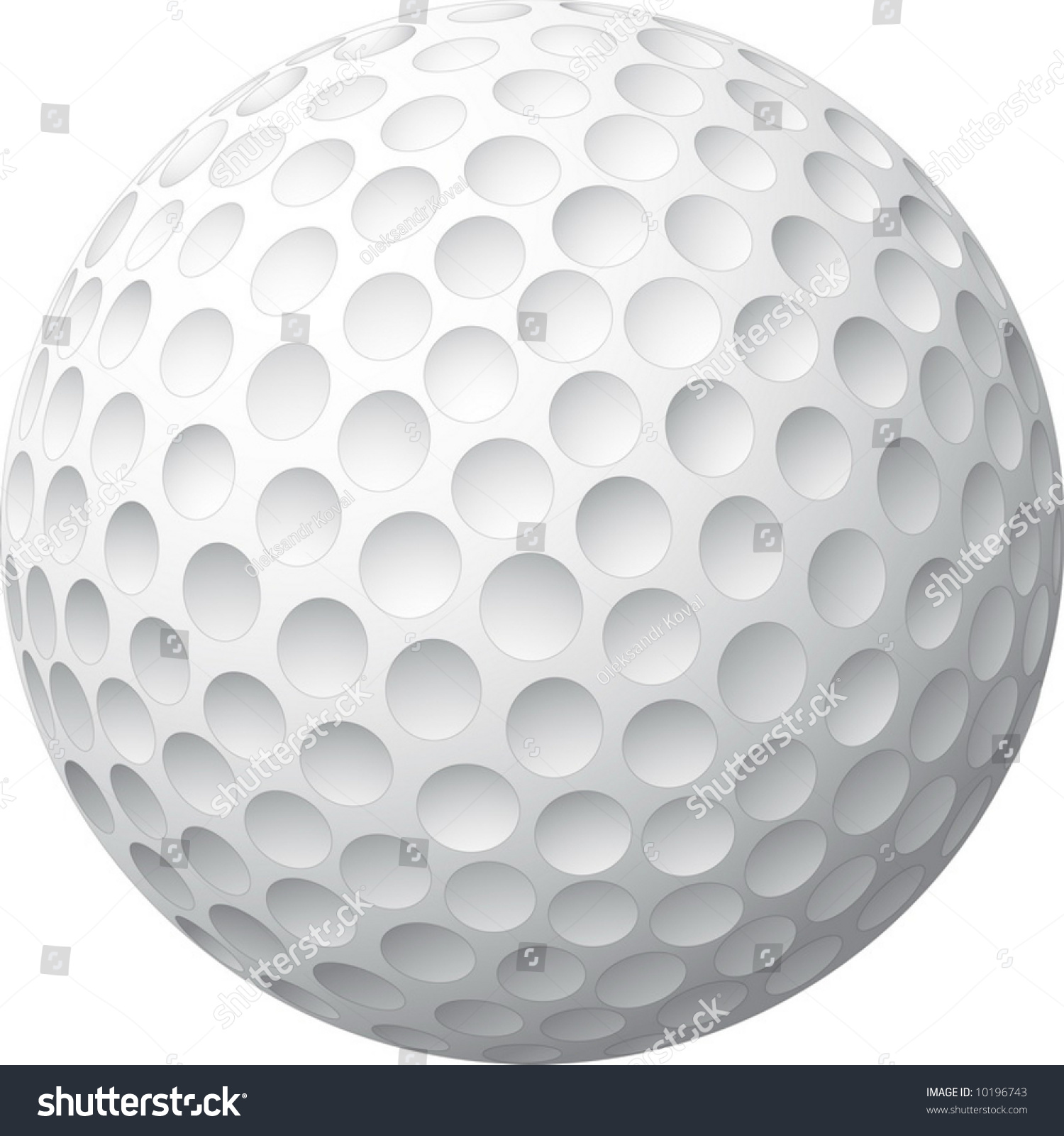 free golf ball vector clipart - photo #48