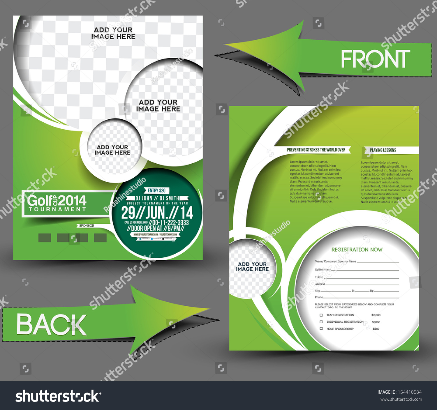 114 375 Front back flyer template Stock Vectors Images Vector Art 114 375 Front back flyer template Stock Vectors Images Vector Art
