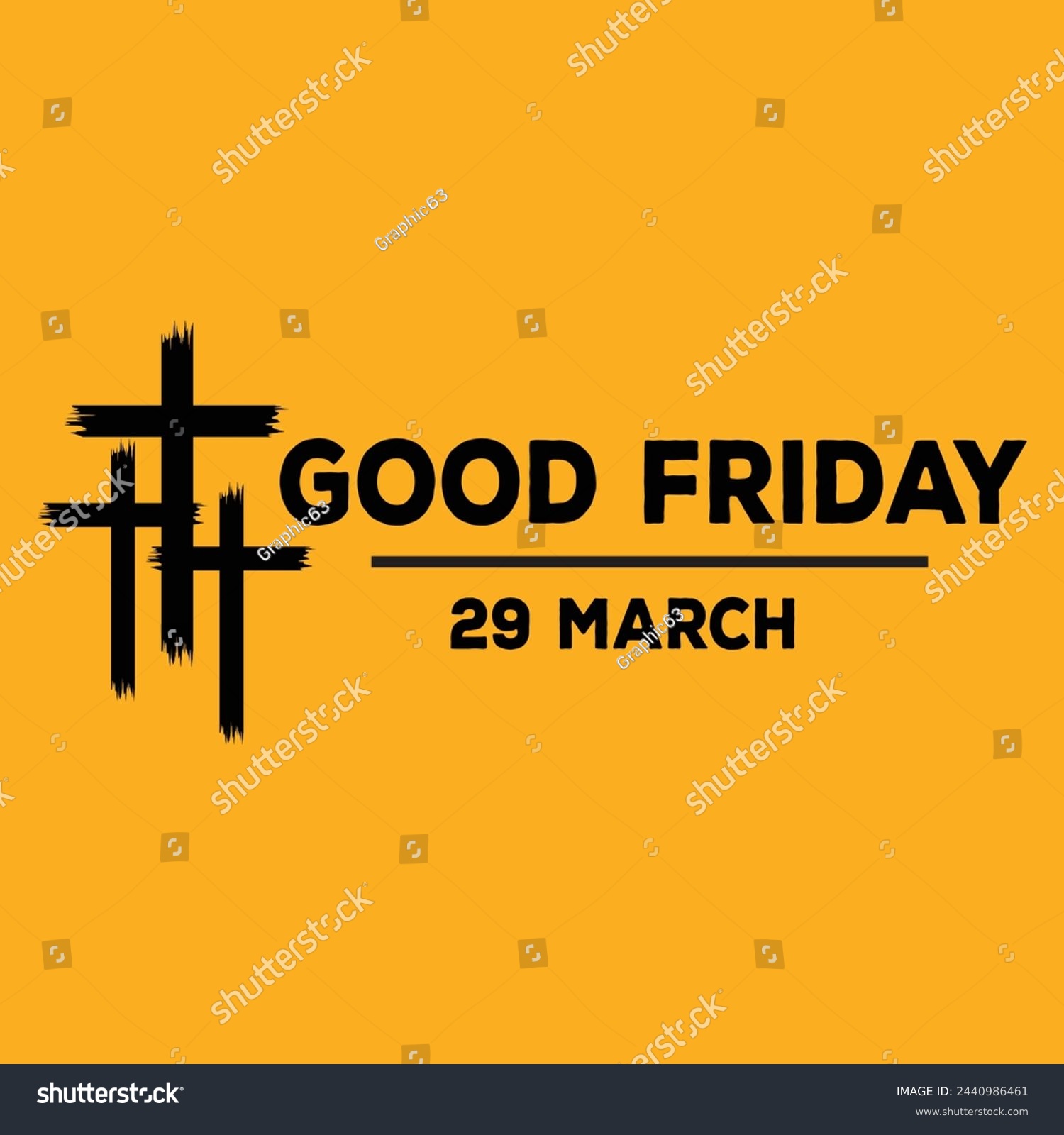 SVG of Good Friday 29 March.Motivational Typography Quotes Print For T Shirt, Poster, Design Vector Illustration. svg