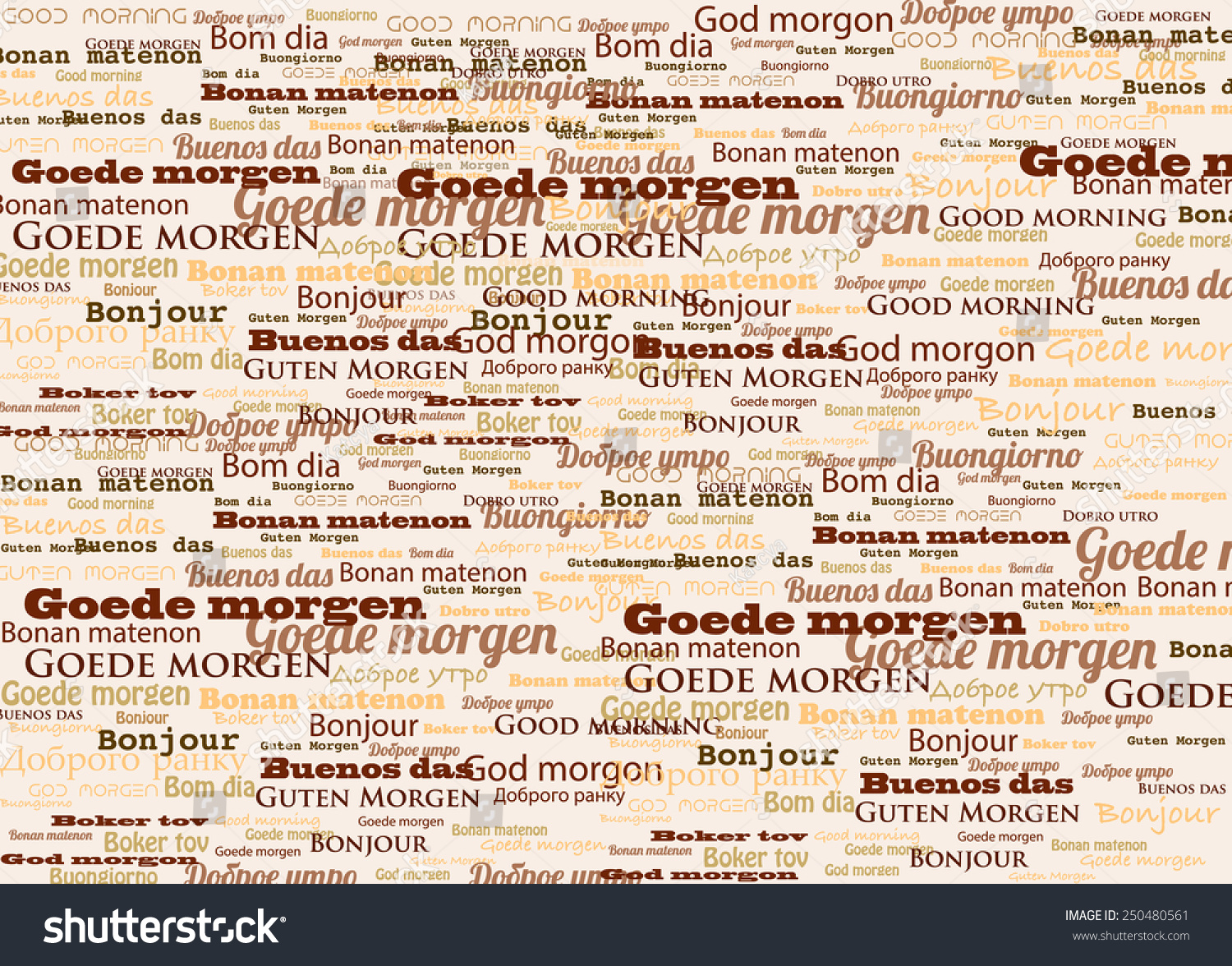 good-morning-different-languages-vector-background-vector-de-stock