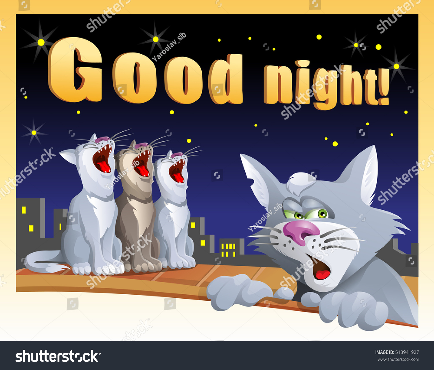 Beautiful Animated Images Of Good Night Hd Greetings Images