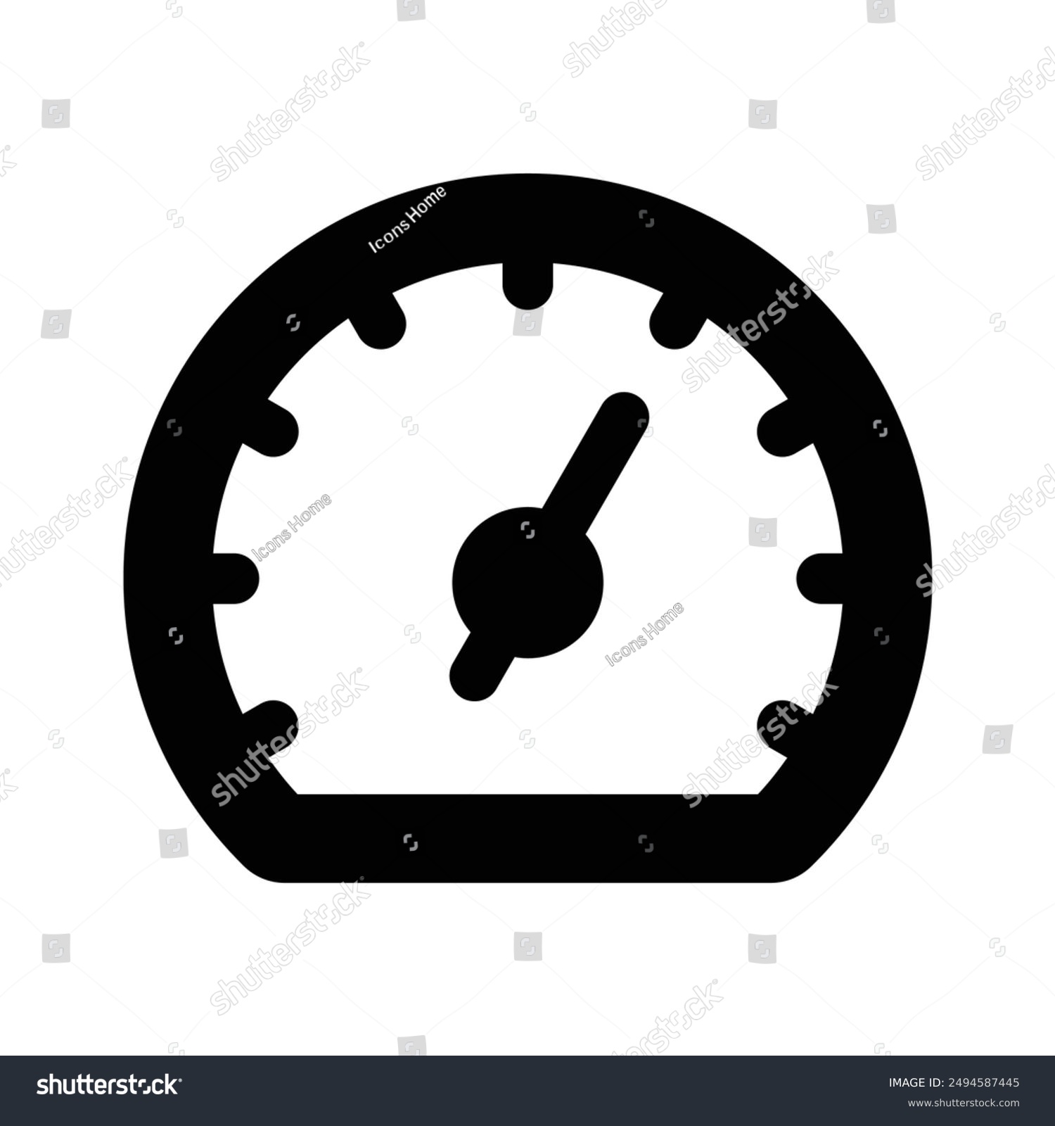 recommend clip art: Grab this carefully crafted speedometer icon in modern style, speed indicator sign