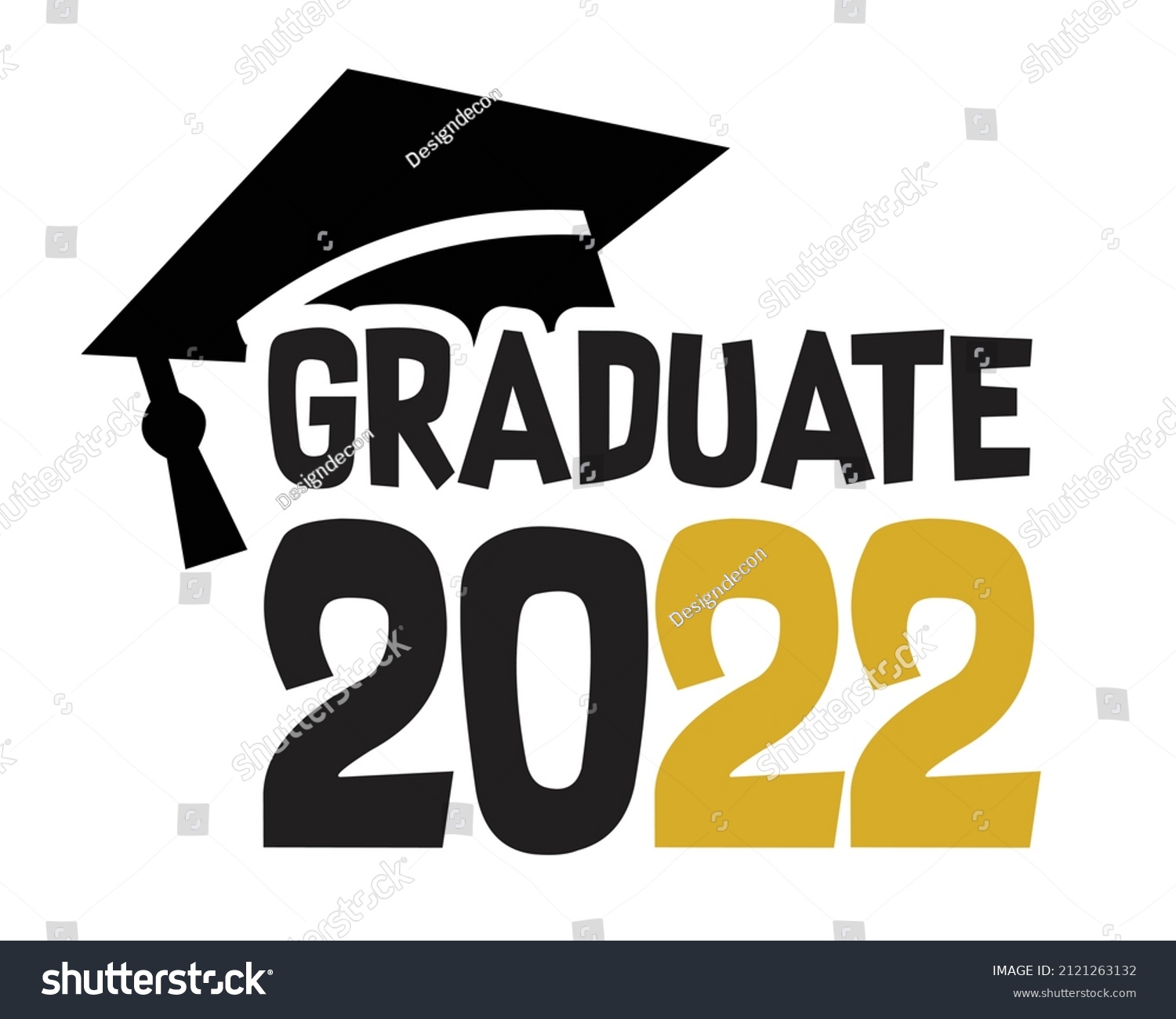 SVG of Graduate 2022 Quote Typography with white Background svg
