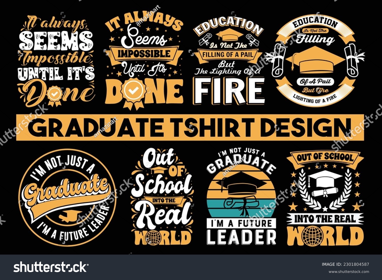SVG of Graduate t shirt design, student, teacher, graduation svg, sublimation print, editable vector design, school, collage, achievement, academic, degree  svg