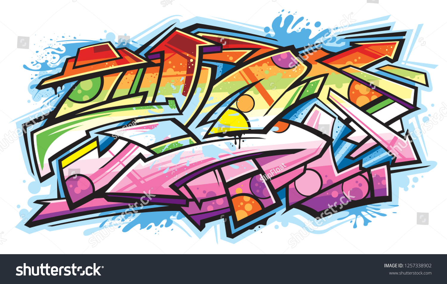 Graffiti Art Design Stock Vector Royalty Free
