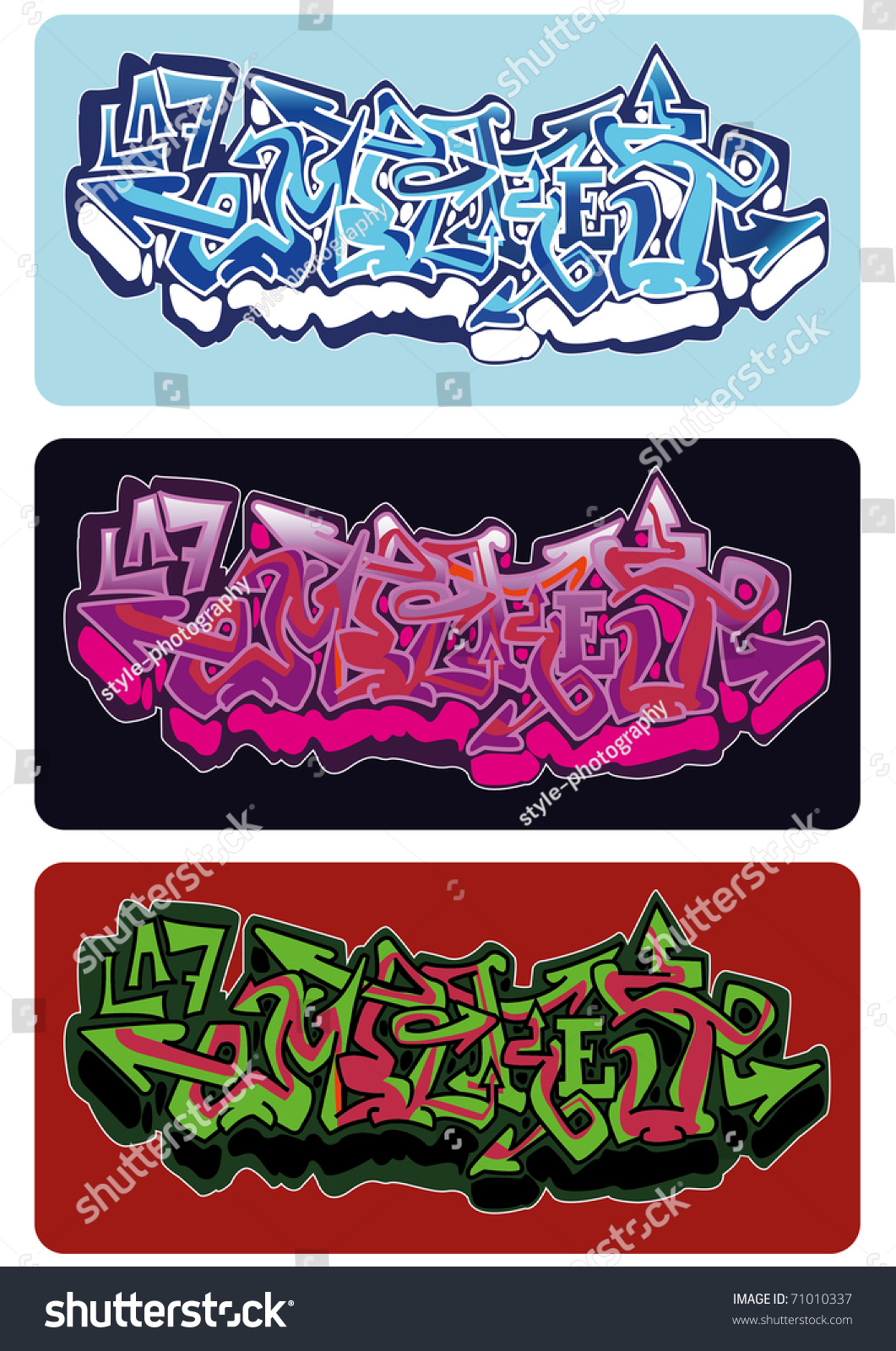 Graffiti Vector Sketch Design, Word Empire. - 71010337 : Shutterstock
