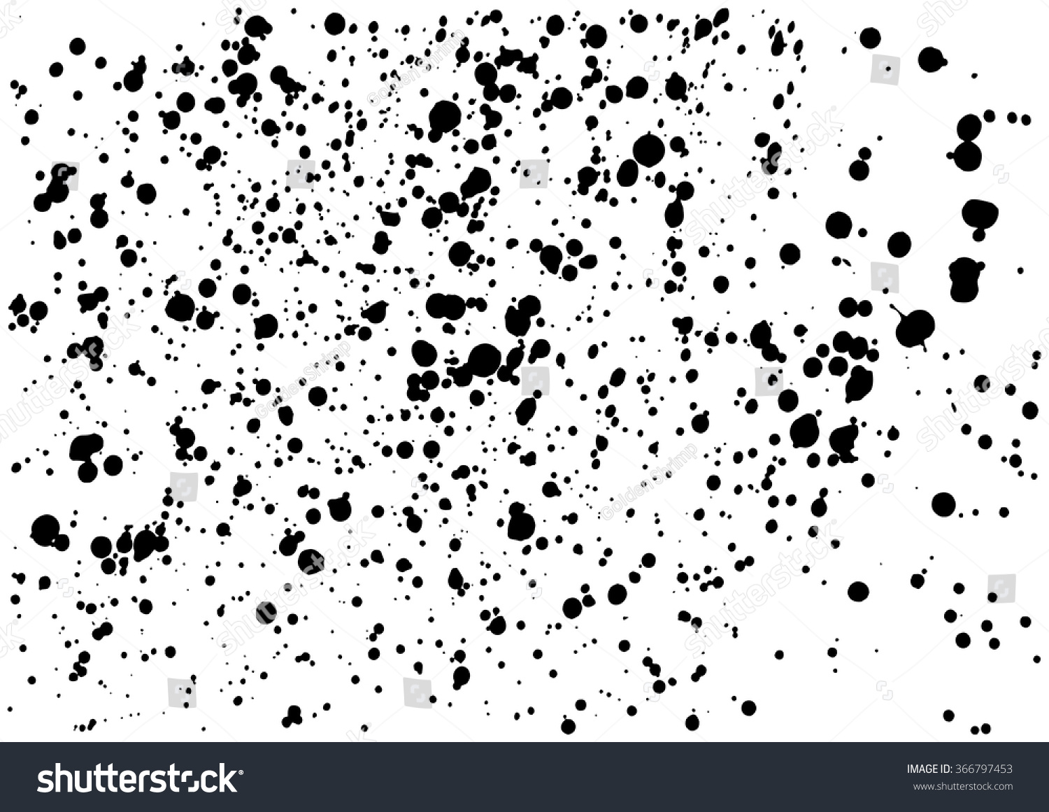 Grainy Grunge Abstract Texture On A White Background. Vector Splatter ...