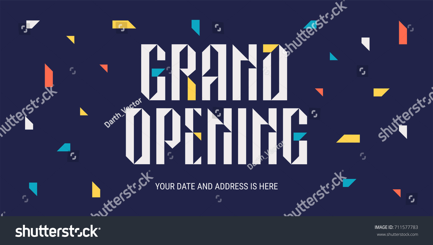 Template Banner Or Horizontal Poster With Abstract Background For Opening Event Template Banner Or Horizontal Poster With Abstract Background For Opening Event