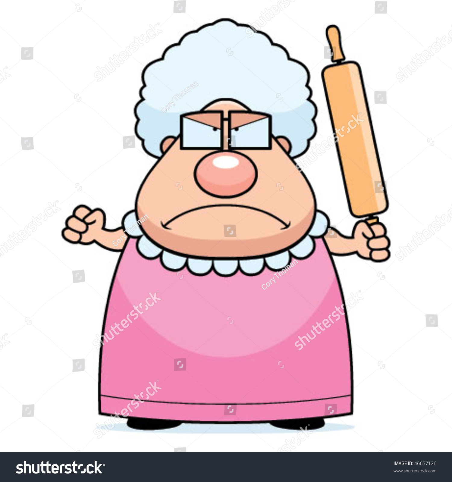 584 Angry grandma cartoon Images, Stock Photos & Vectors Shutterstock