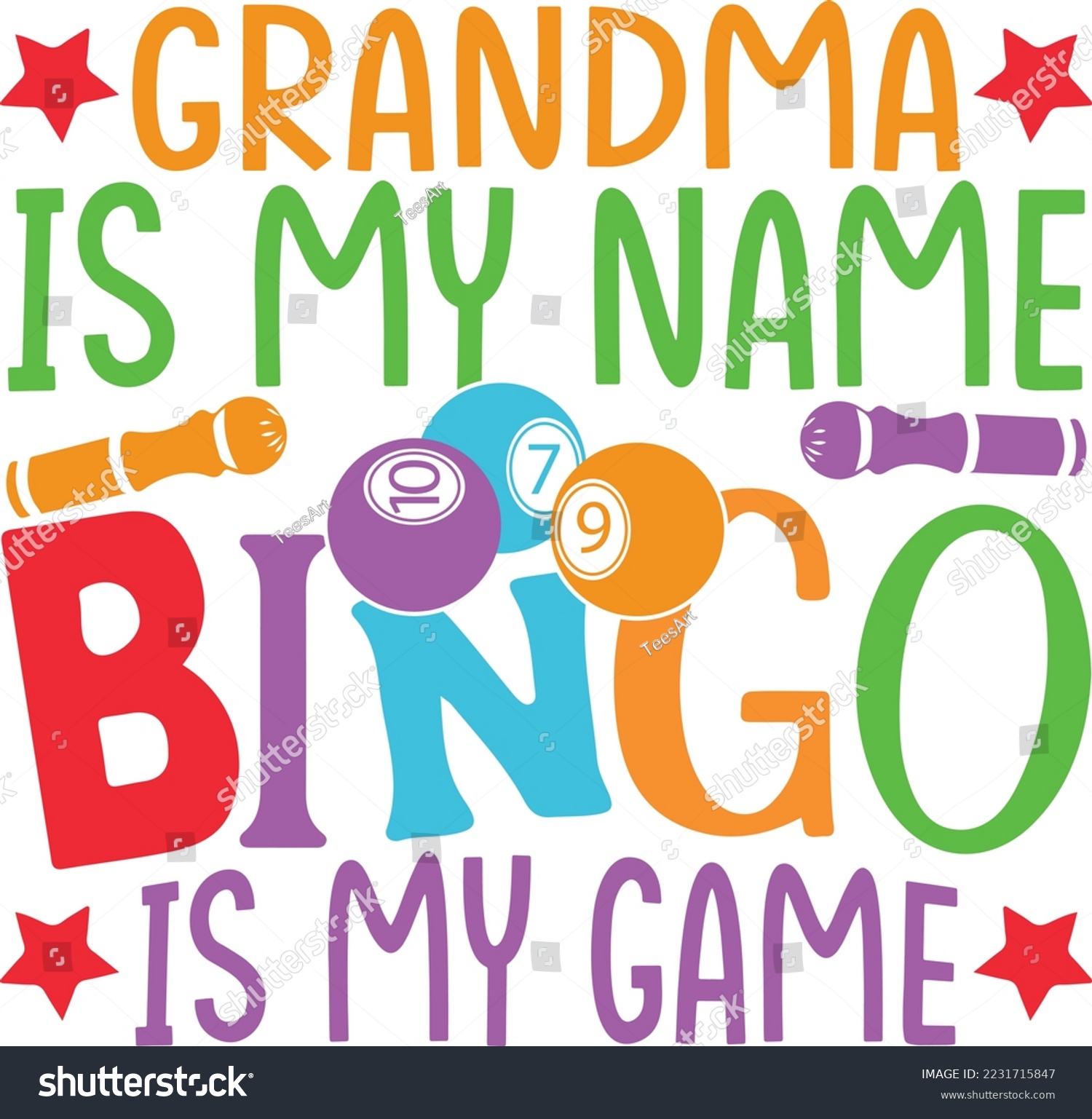 SVG of Grandma Bingo game bingo SVG design, bingo play, crazy bingo, squad, svg