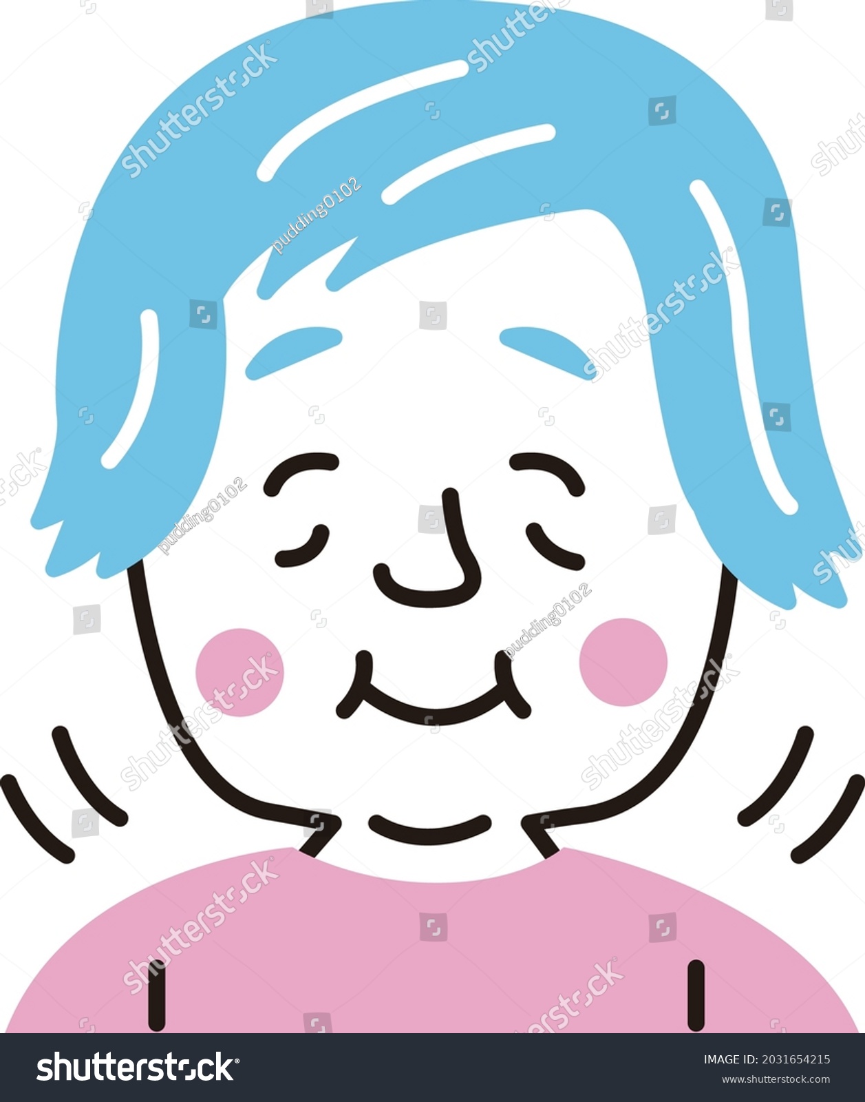 SVG of Grandmother who chews well and eats  svg