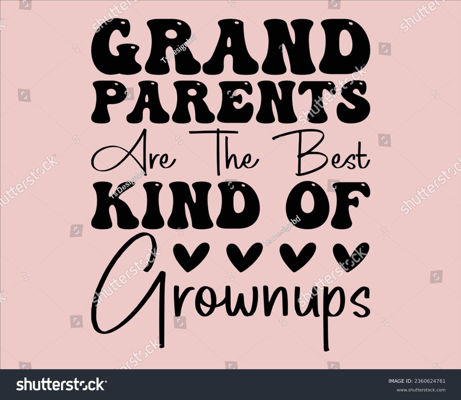 SVG of Grandparents Are The Best  Kind Of Grownups Retro Svg Design,grandparents Retro Design,Grandpa Retro svg, Grandparents svg,grandparents day Design svg