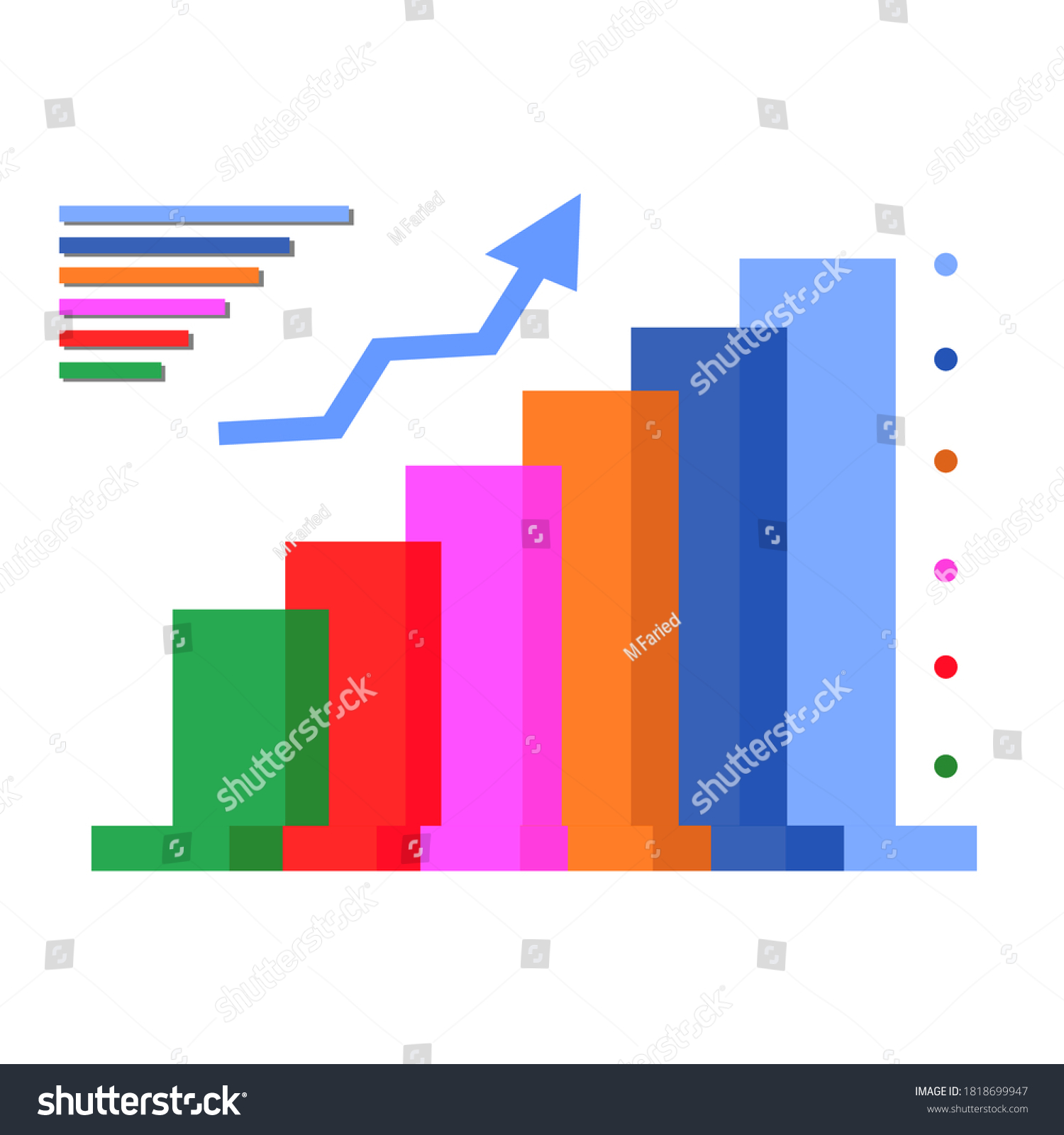 Graphic Images Arrows Circles Various Transparent Stock Vector (Royalty ...