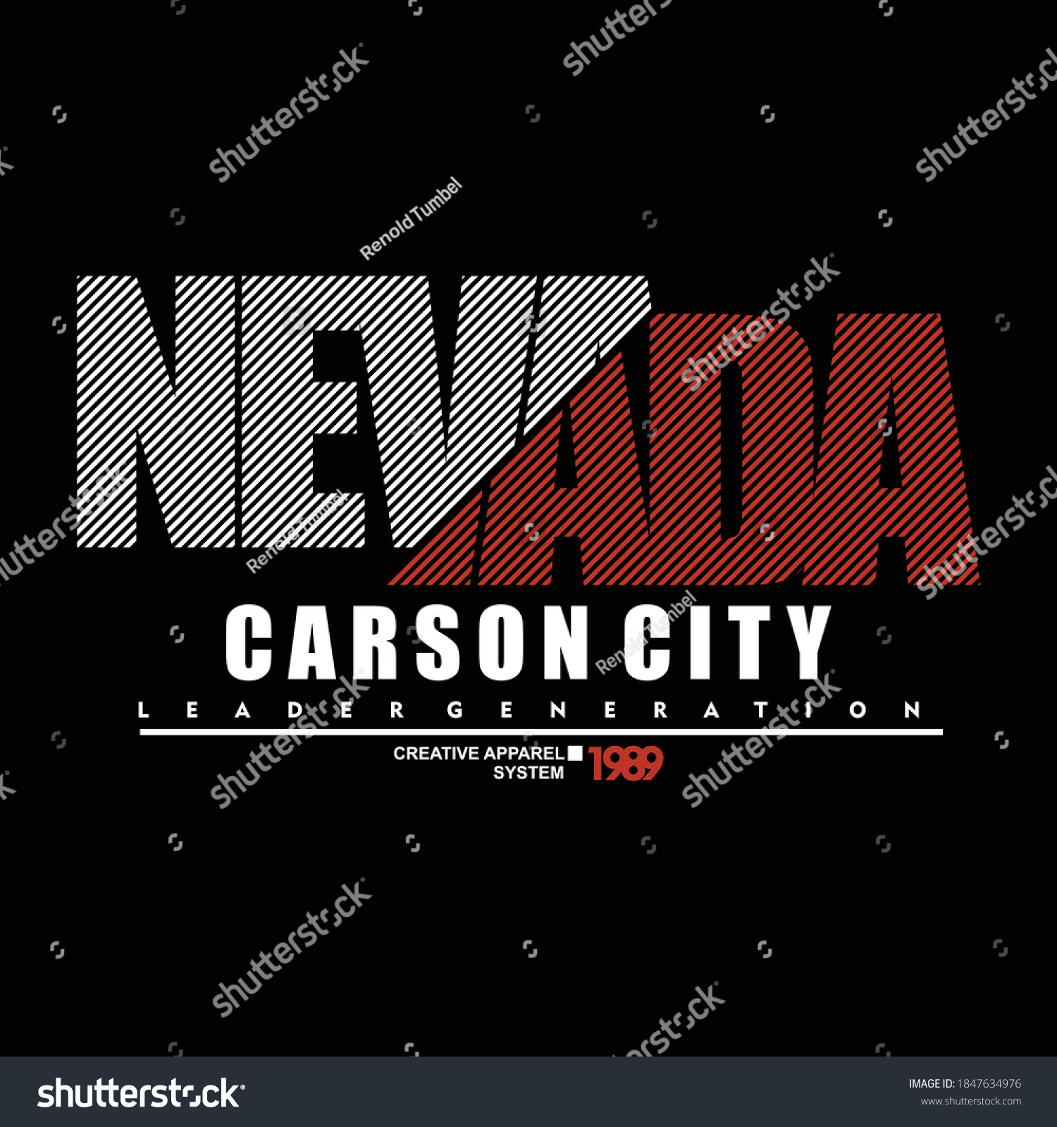 SVG of Graphic Nevada Carson city lettering vector Illustration, perfect for t-shirts design, clothing, hoodies, etc.
 svg