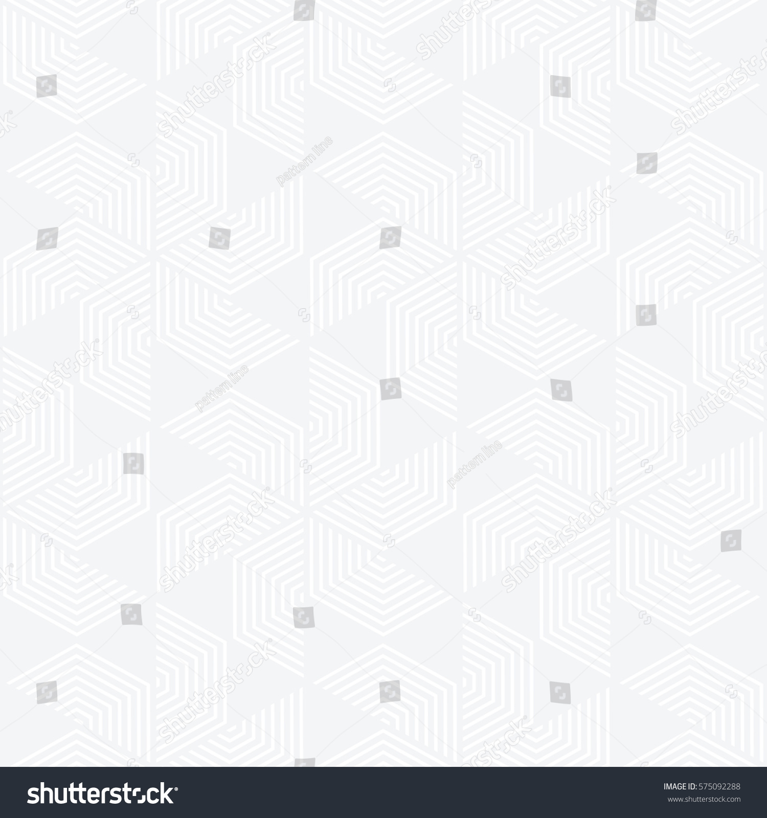 Gray White Patternbackground Line Geometricmodern Stylish Stock Vector